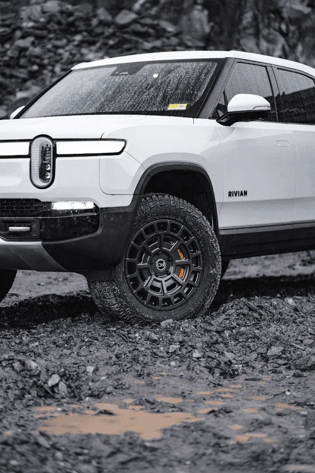 Rivian R1T R1S NEW Black Rhino 20" Forged Wheels on Rivian 1694894092106