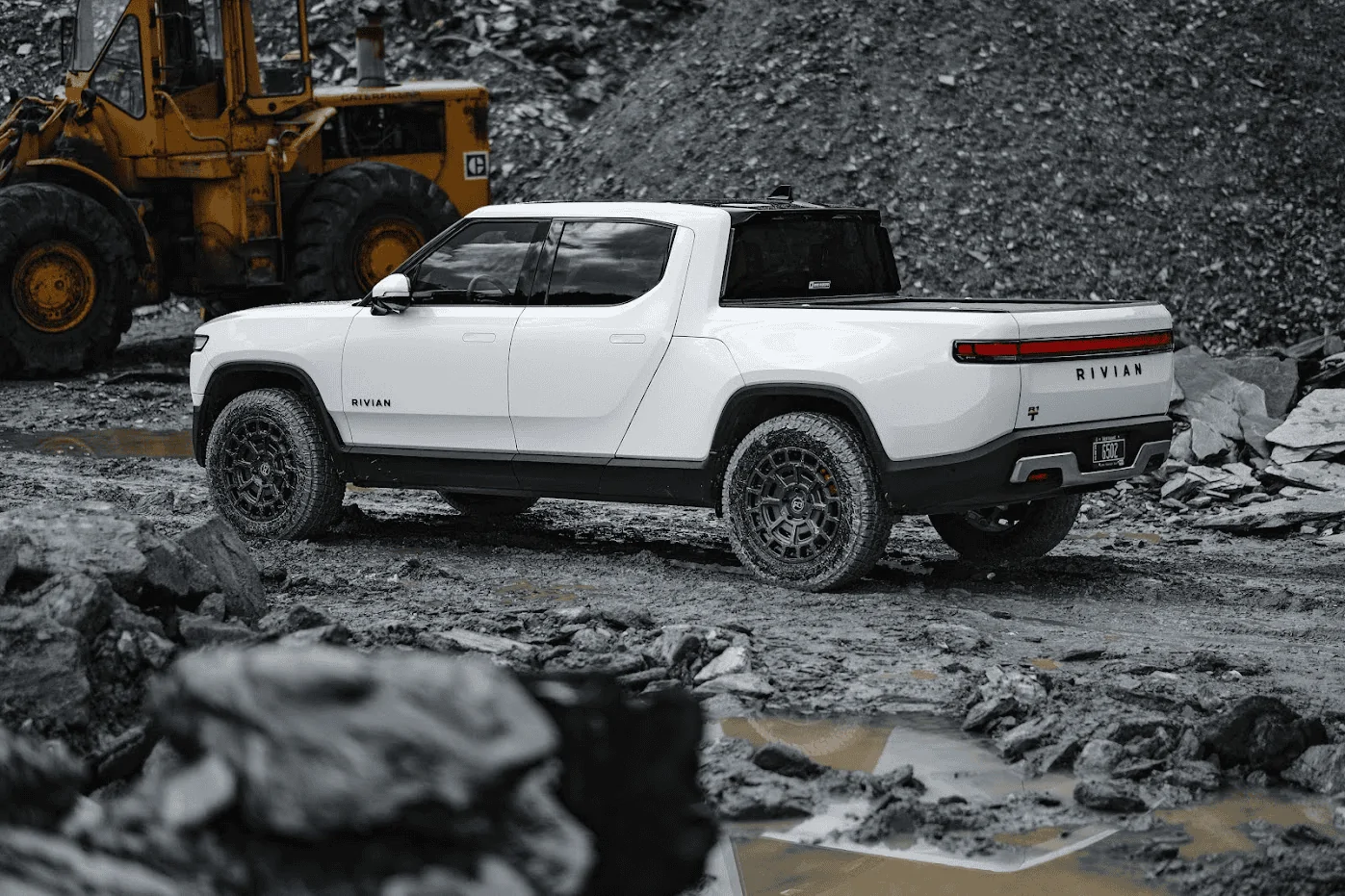 Rivian R1T R1S NEW Black Rhino 20" Forged Wheels on Rivian 1694894455923