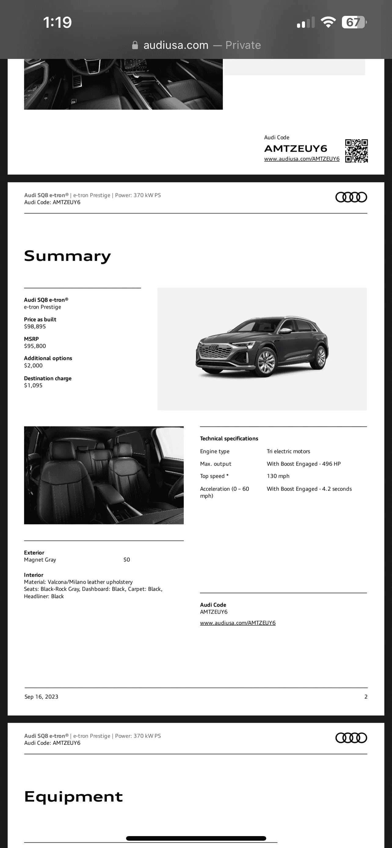 Rivian R1T R1S Audi SQ8 starting at $89,800 - Tri motor - 0-60 in 4.2 seconds IMG_5001