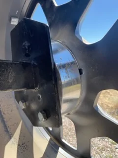 Rivian R1T R1S Rigid Armor hitch spare tire carrier for R1S -- installed photos & review IMG_3813