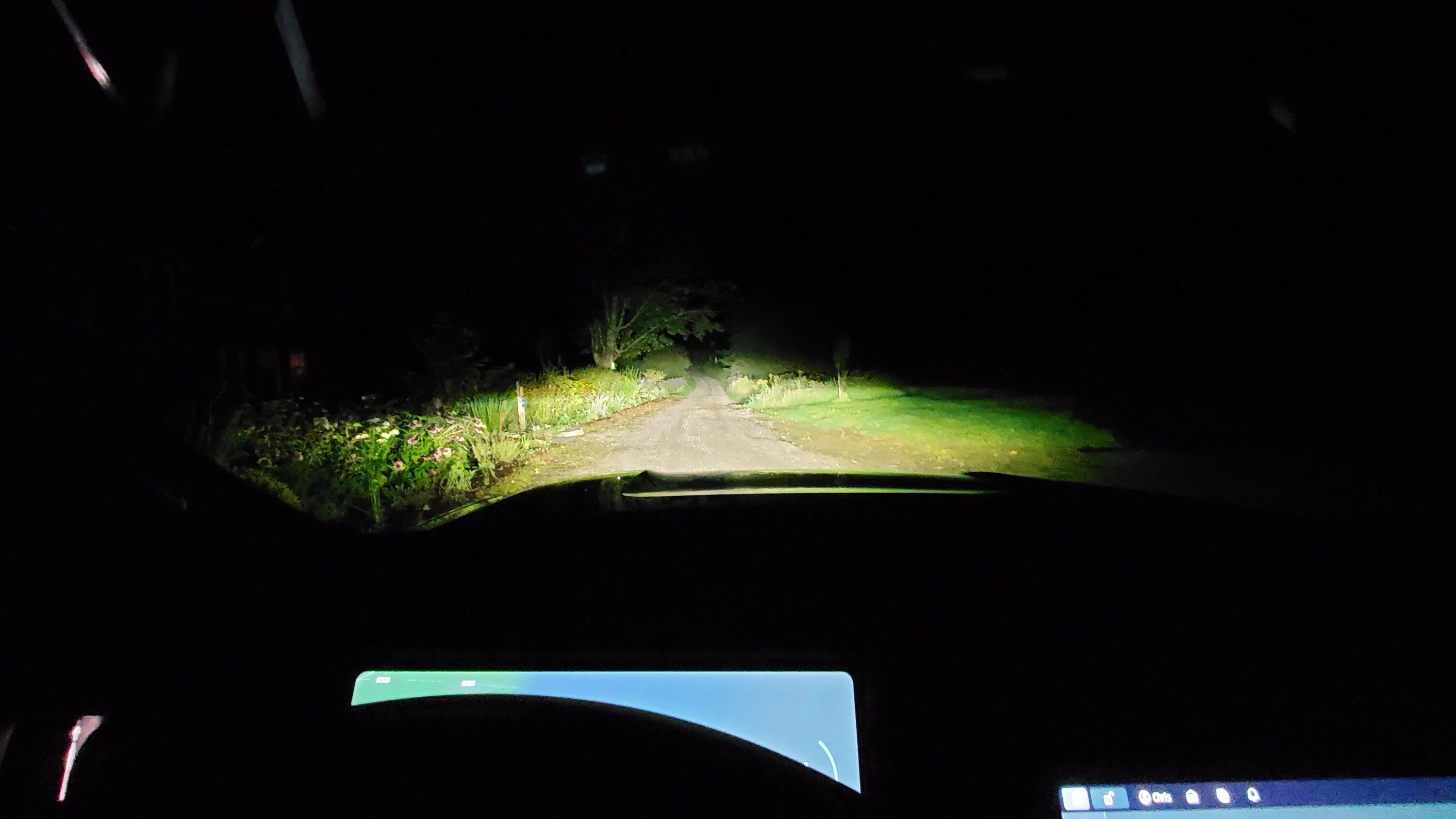 Rivian R1T R1S Fog lights installed near on the lower grill area? 20230919_220024