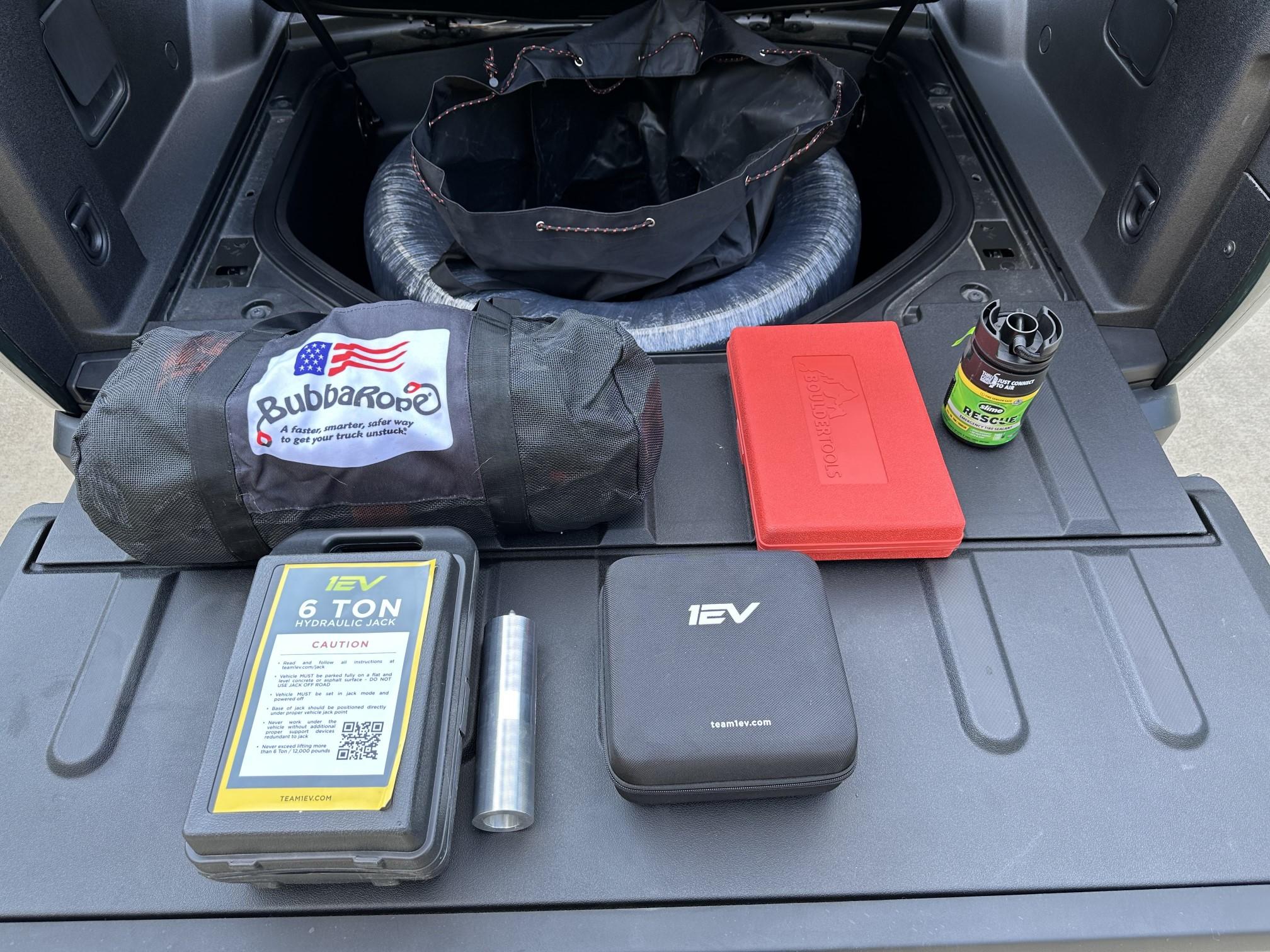 Rivian R1T R1S Alternative 21" Spare Tire Option - R1T IMG_7120