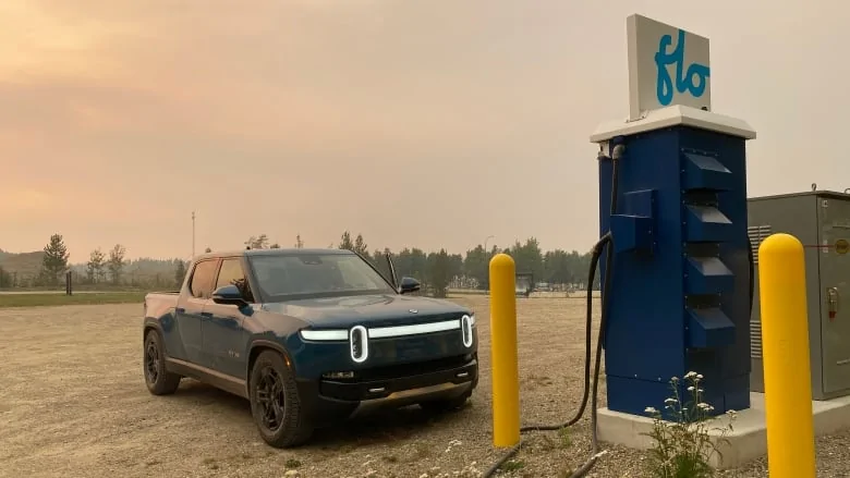 Rivian R1T R1S Interesting Journey in R1T to Canada's far North with dangerous fires and minimal charging infrastructure ev-charging