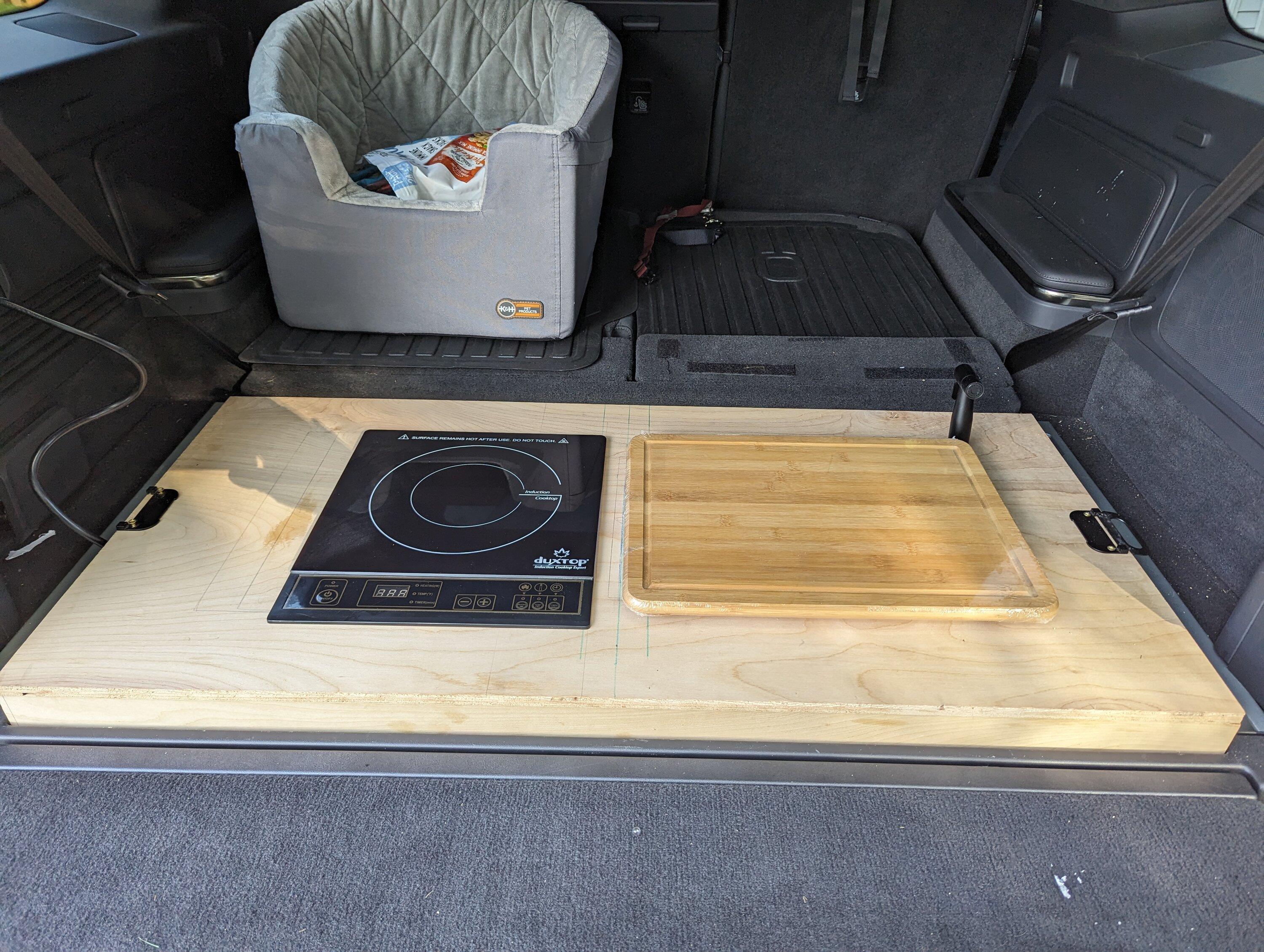 Rivian R1T R1S My R1S Camp Kitchen Custom DIY (Field Testing Complete) PXL_20230920_211004684