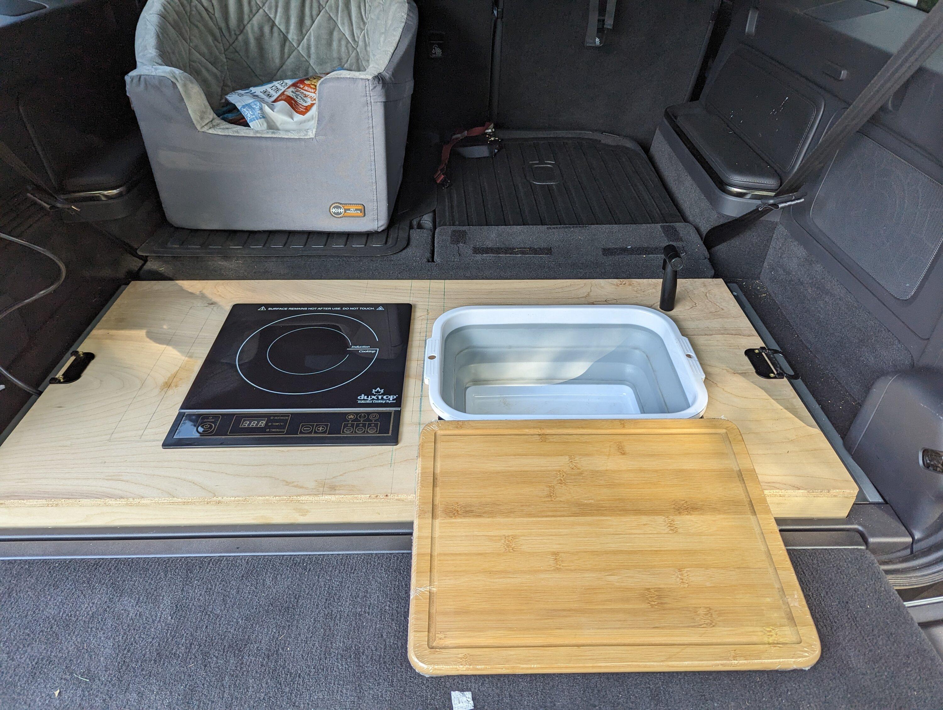 Rivian R1T R1S My R1S Camp Kitchen Custom DIY (Field Testing Complete) PXL_20230920_211015069