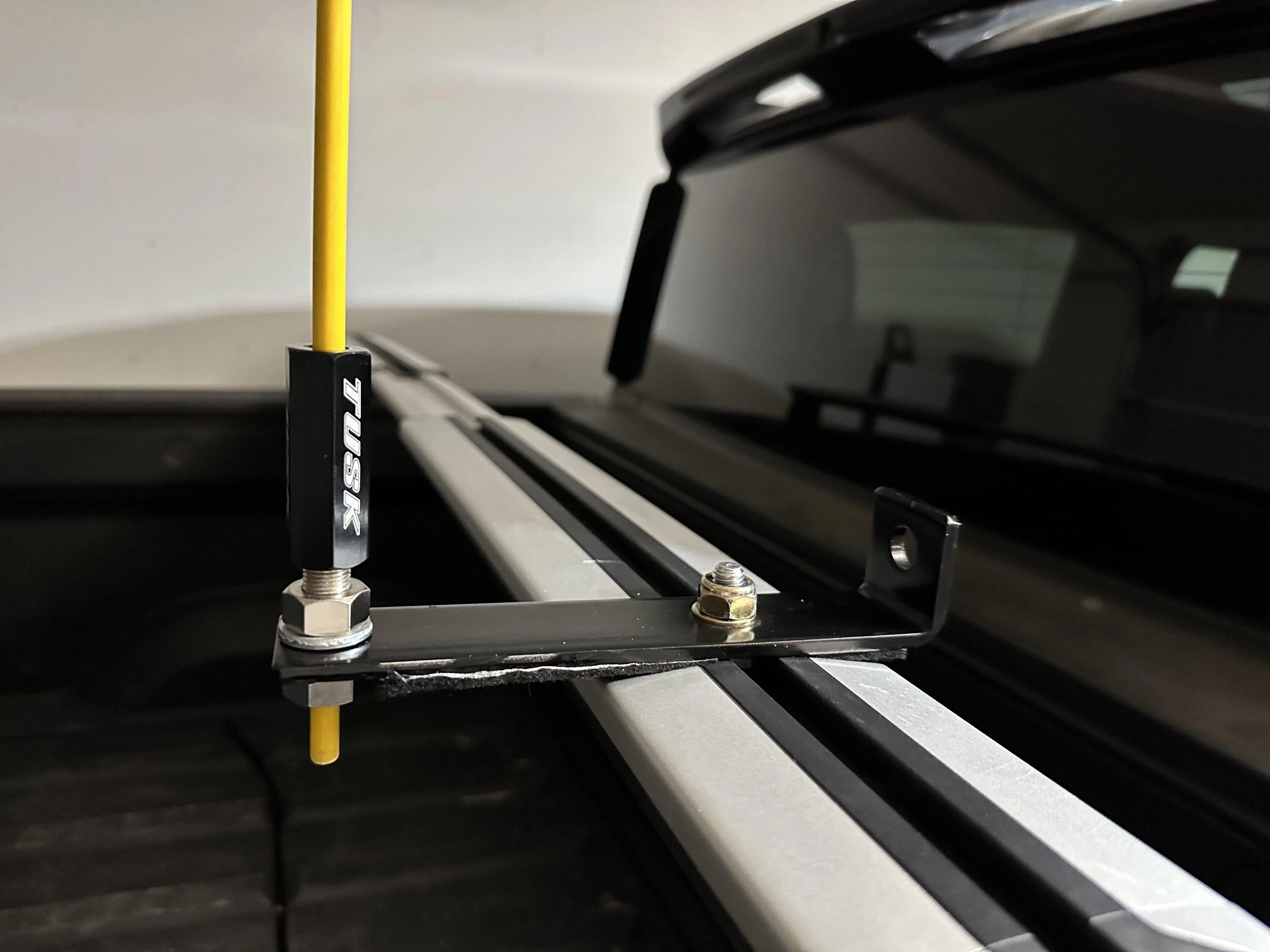 Rivian R1T R1S Dune / Offroad / Sand Flag -- what did you buy and how did you attach / install? IMG_2693