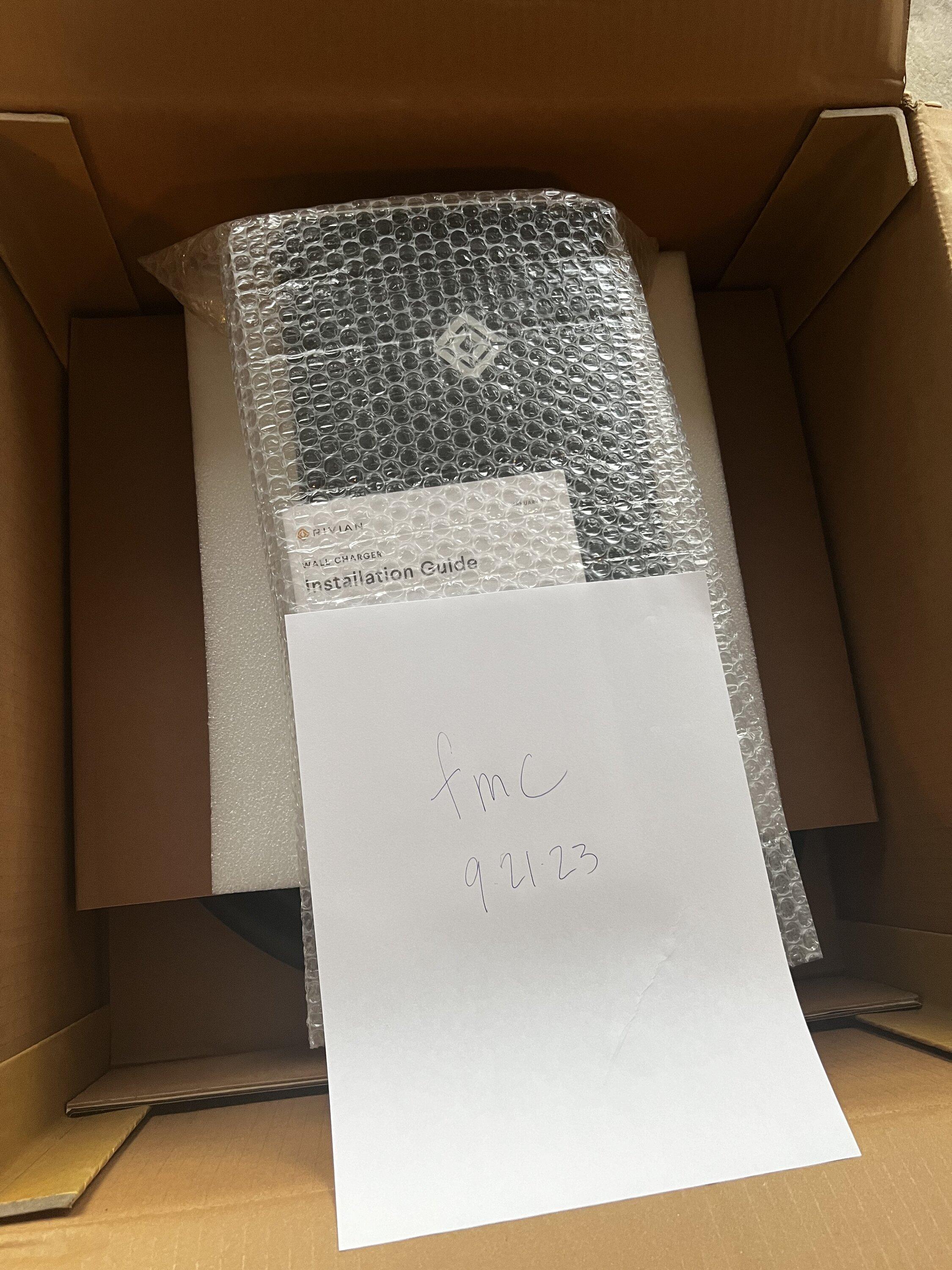 Rivian R1T R1S NIB-Wall Charger $600 IMG_2812