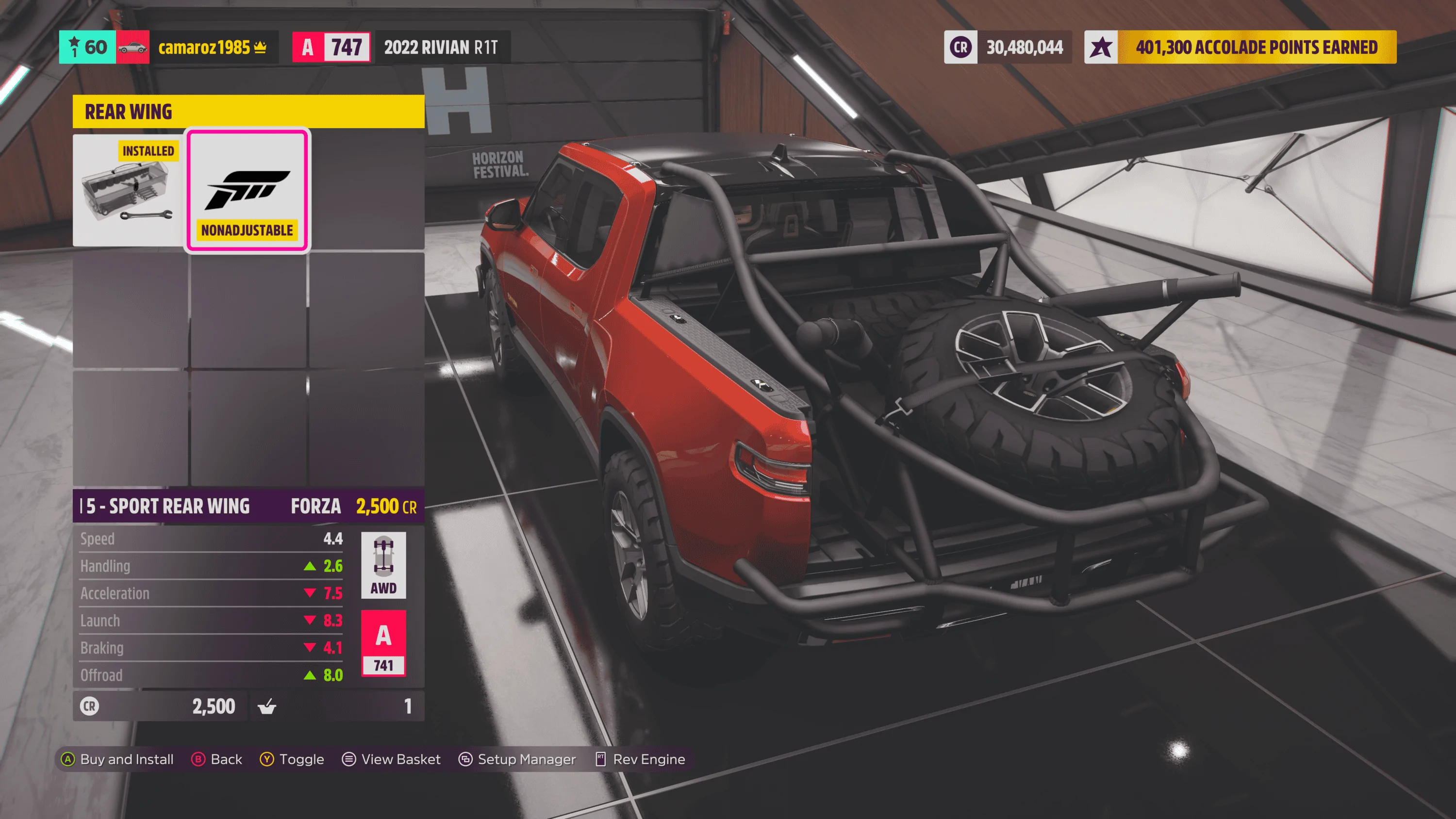 Rivian R1T R1S Welcome to the Forza Horizon Festival, @Rivian  -- RJ: "So cool!!" 20230921_160140818_iOS