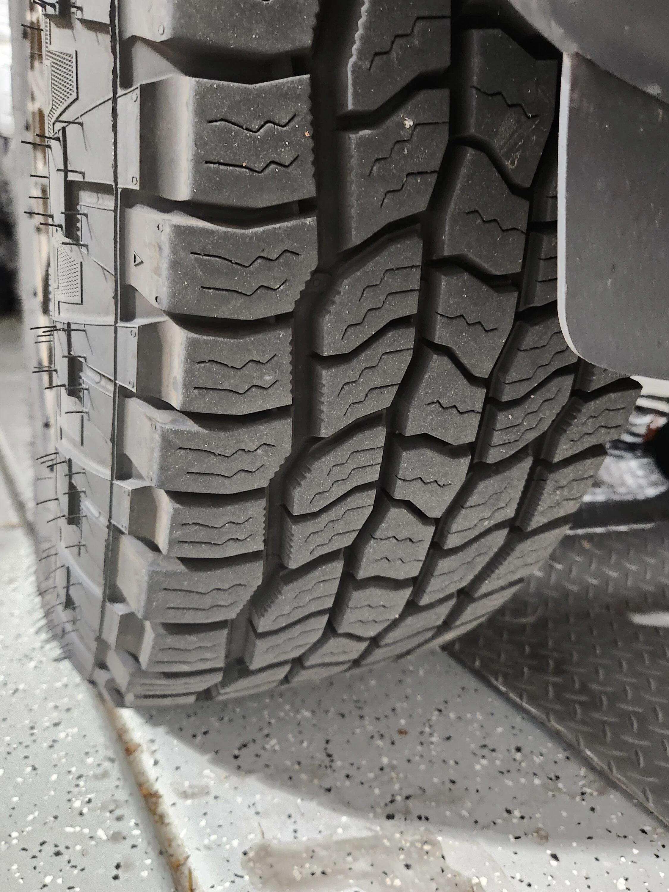 Rivian R1T R1S KO3 tires installed on Rivian R1T! 20230330_184228
