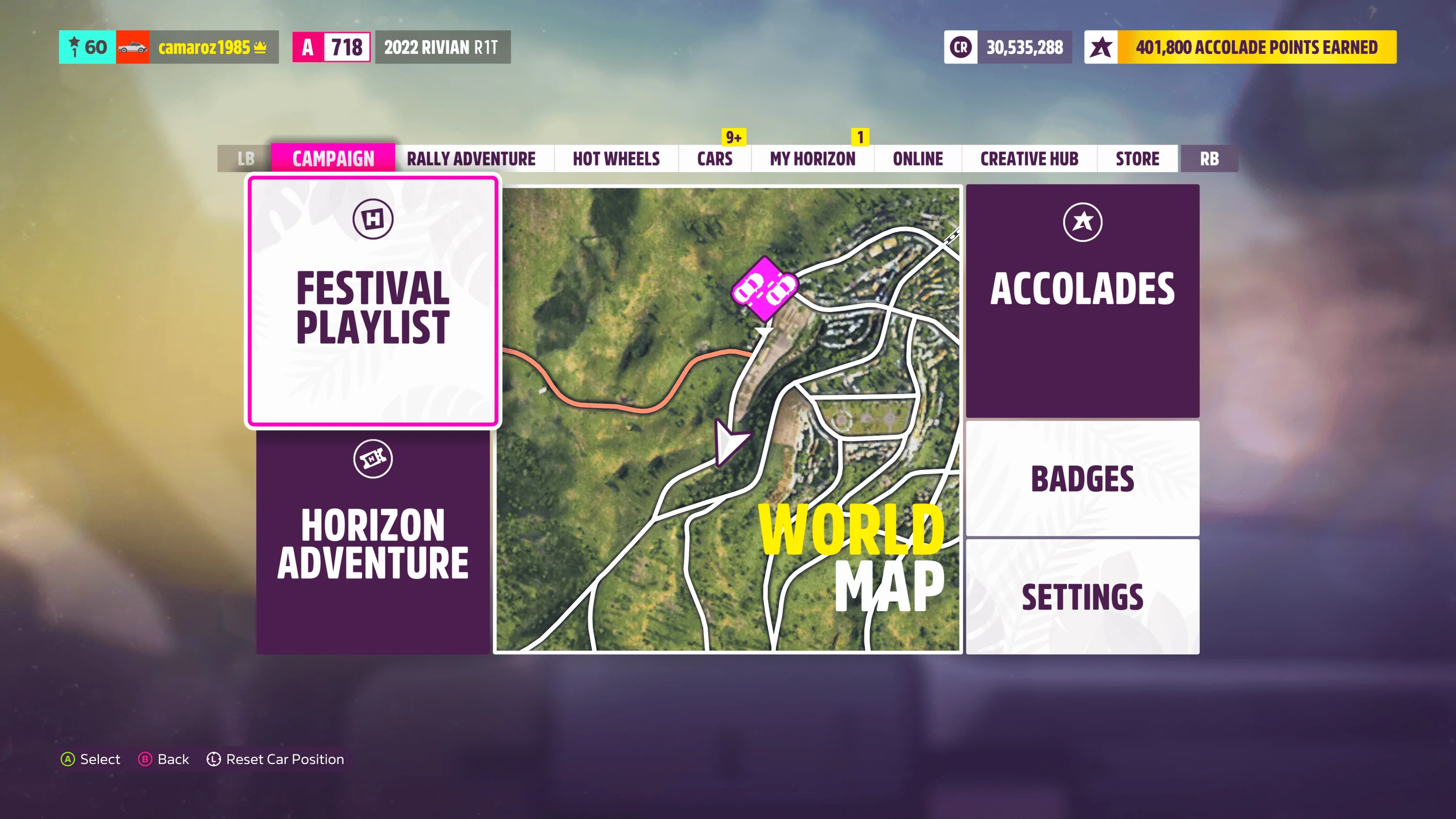 Rivian R1T R1S Welcome to the Forza Horizon Festival, @Rivian  -- RJ: "So cool!!" 20230922_142832593_iOS