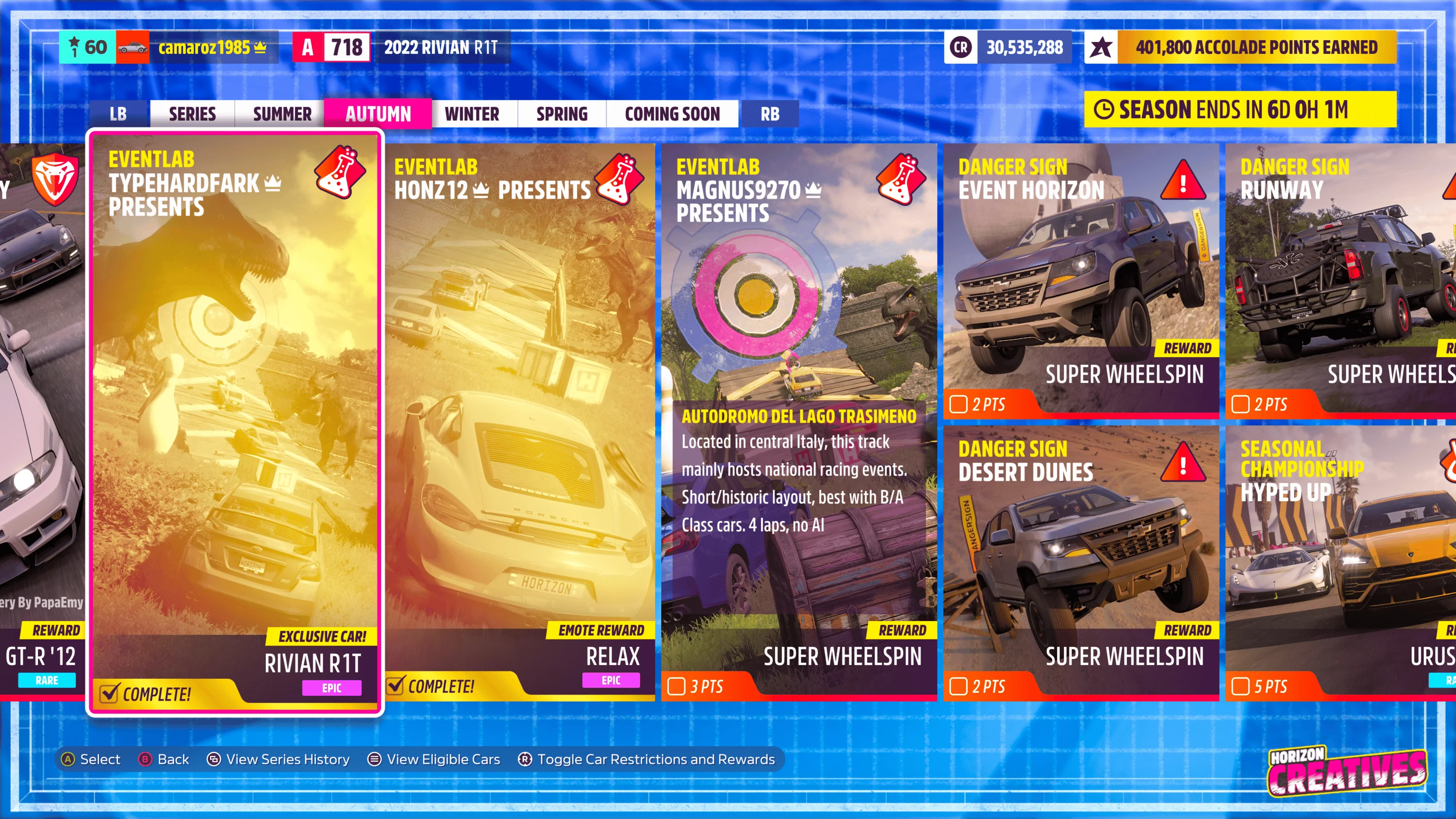 Rivian R1T R1S Welcome to the Forza Horizon Festival, @Rivian  -- RJ: "So cool!!" 20230922_142839851_iOS