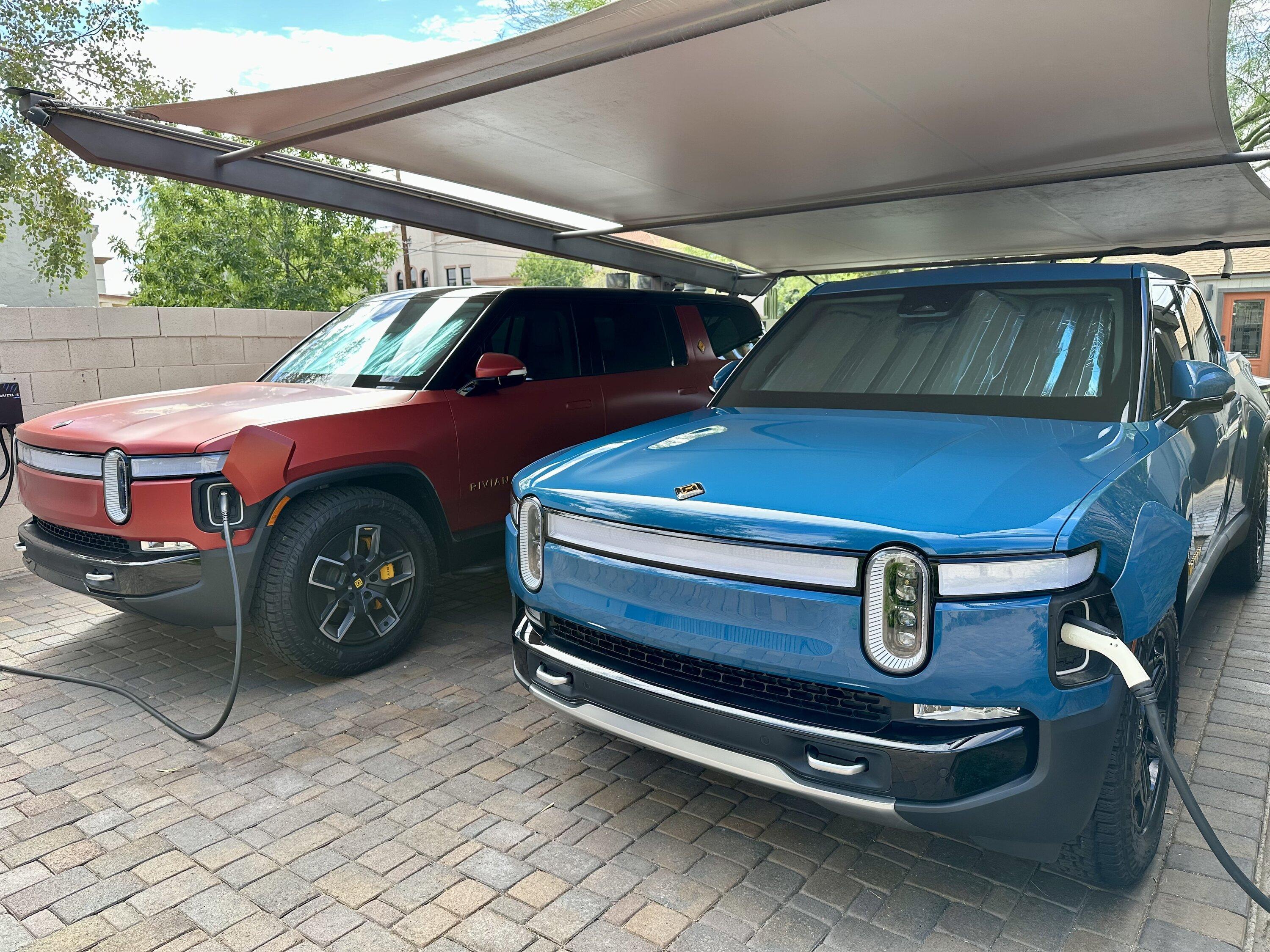 Rivian R1T R1S R1S Red Canyon Matte PPF, Ceramic, Blackout, Tint, Sliders IMG_3360