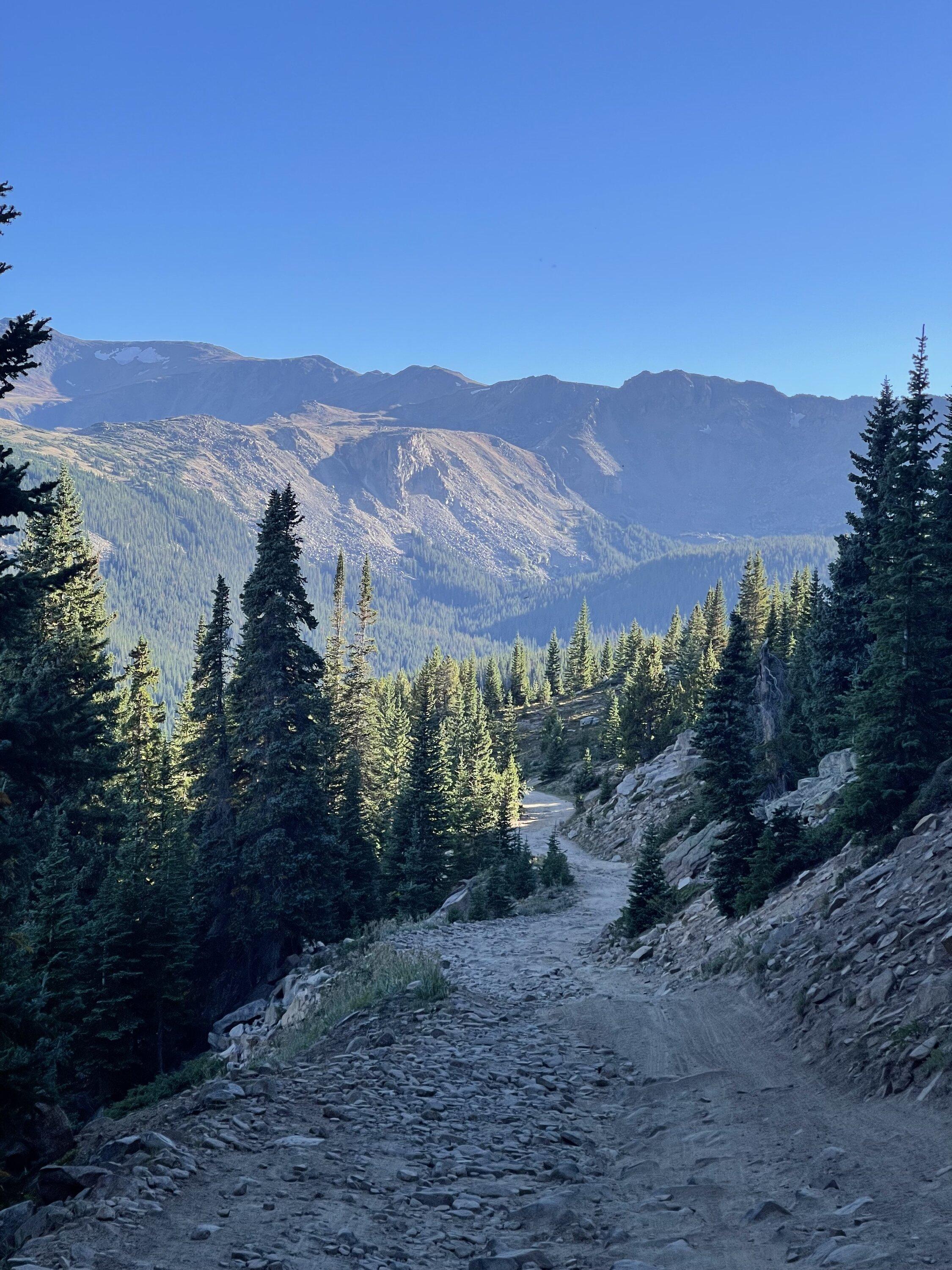 Rivian R1T R1S R1S over Hagerman Pass in Colorado IMG_5882