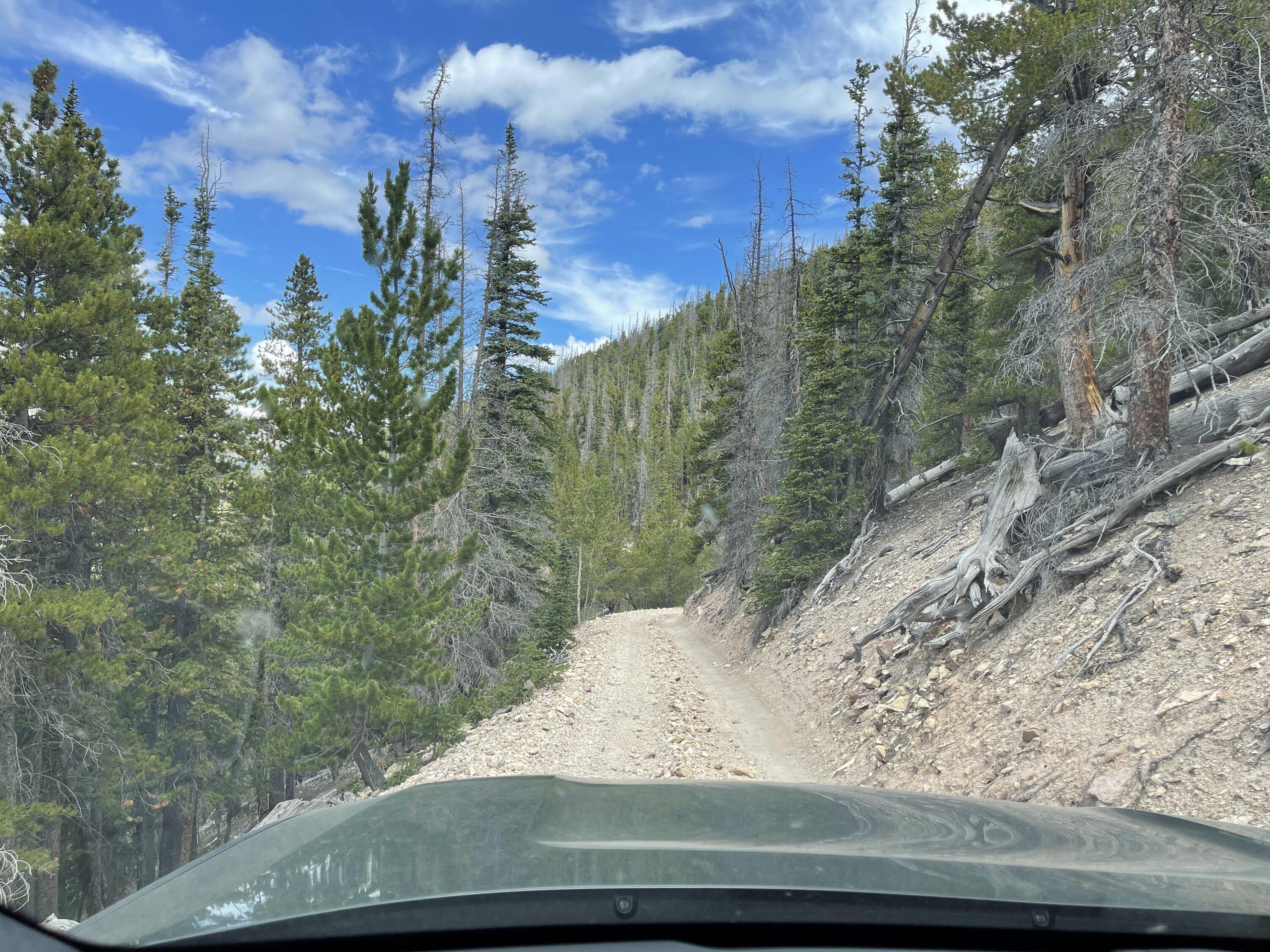 Rivian R1T R1S R1S over Hagerman Pass in Colorado IMG_5780
