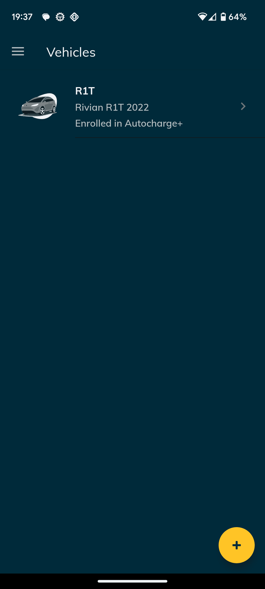 Rivian R1T R1S EVGO Warning - insecure service Screenshot_20230923-193728