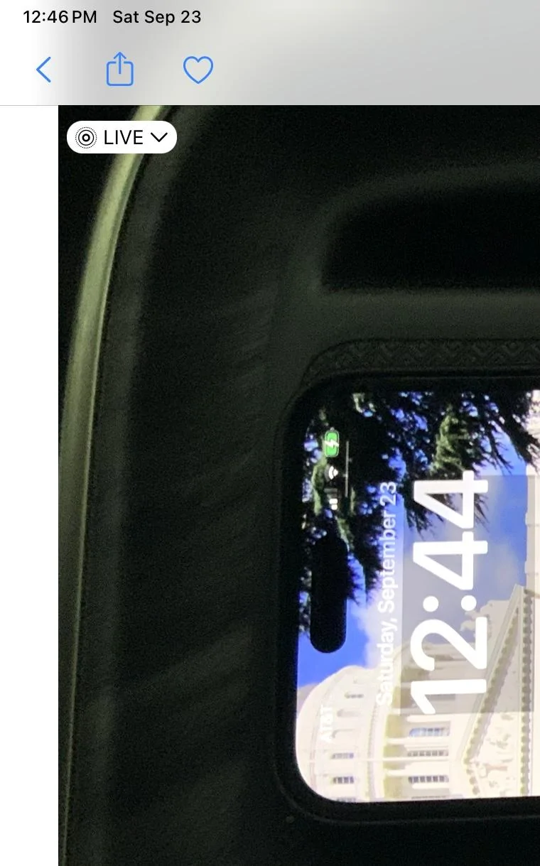Rivian R1T R1S iPhone 15 Pro & charging pad not working IMG_3426