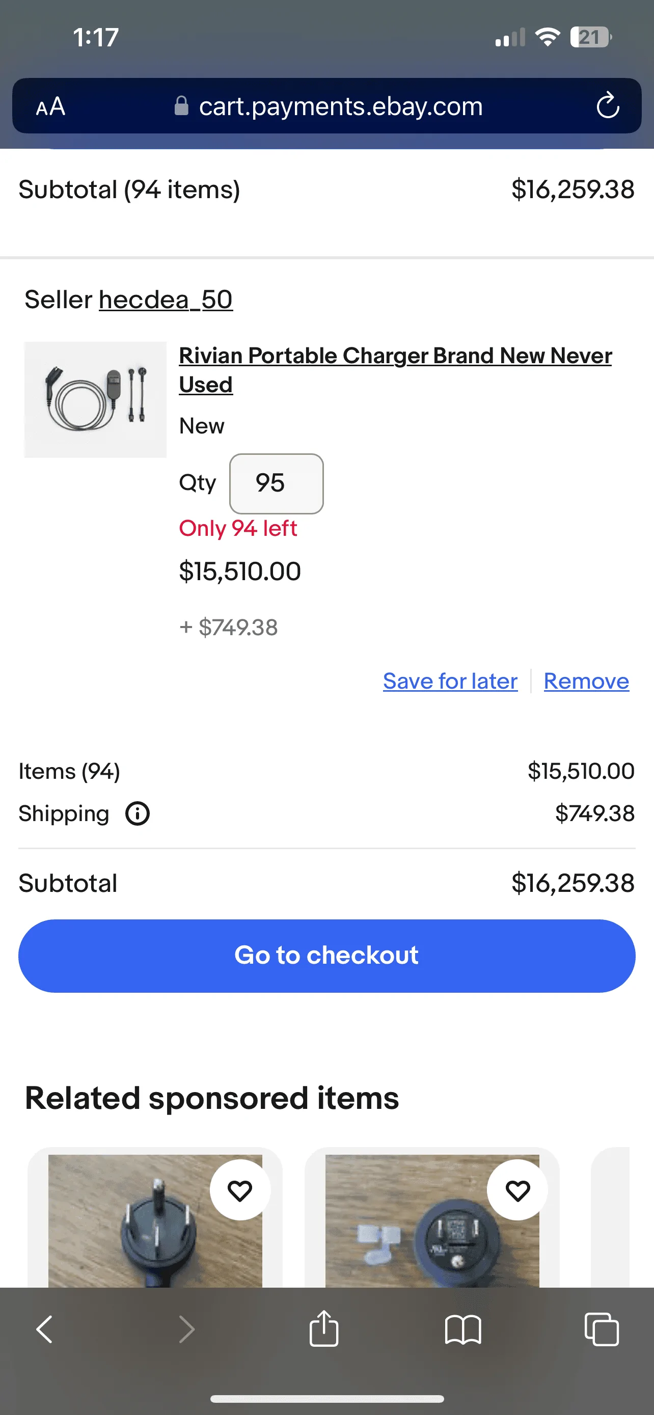 Rivian R1T R1S New Mobile Charger for $165 IMG_5210