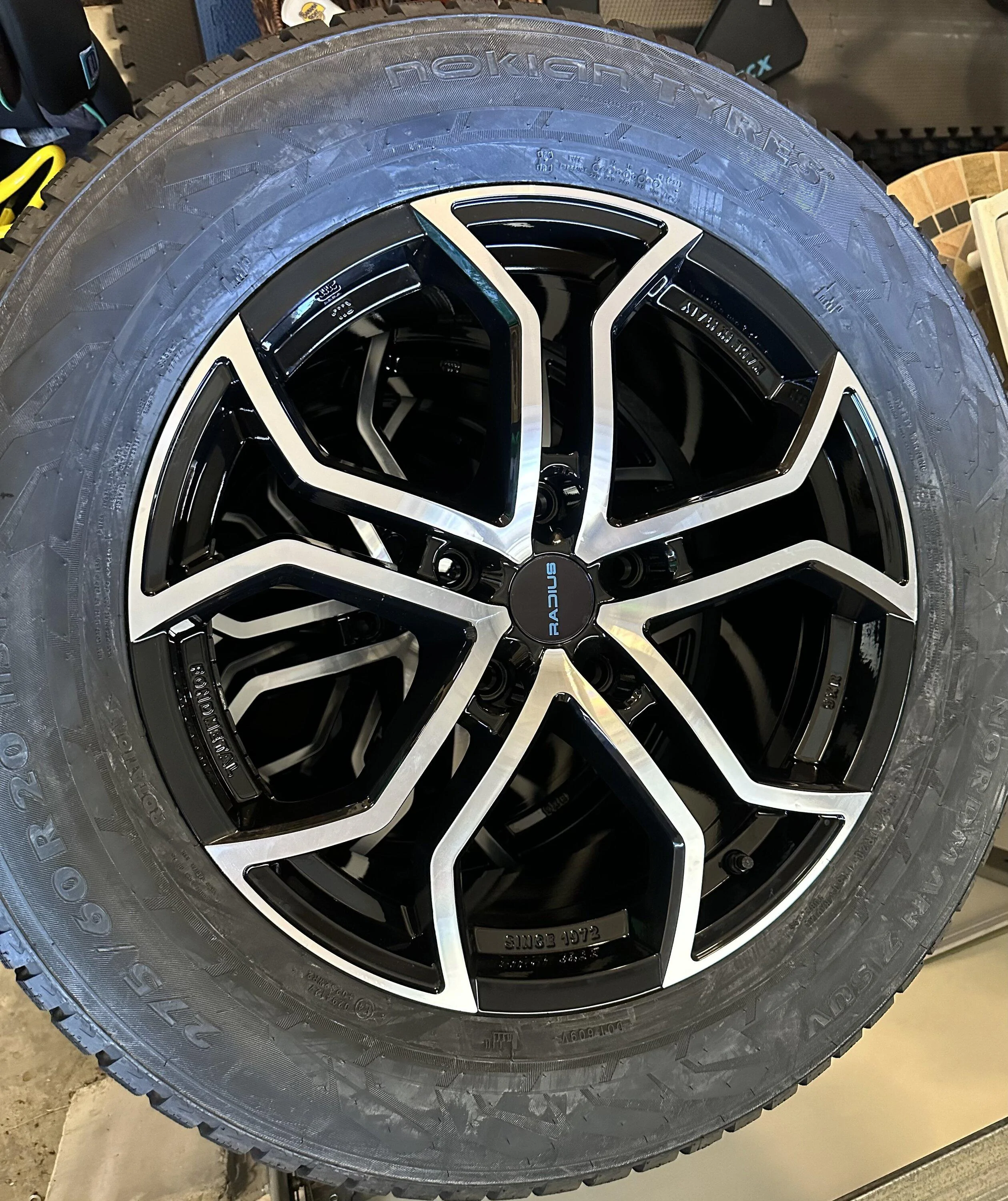 Rivian R1T R1S Ordered new 20” wheel with +48mm offset from Tirerack IMG_1109