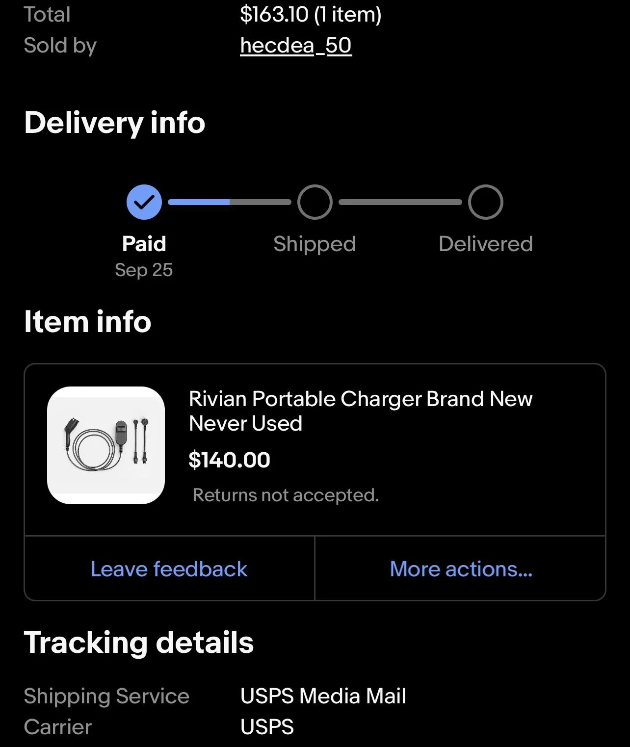 Rivian R1T R1S New Mobile Charger for $165 IMG_5238