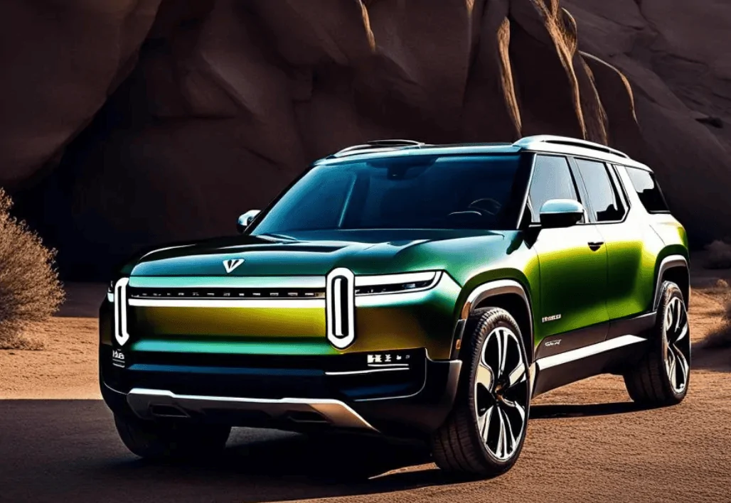 Rivian R1T R1S AI paint job 1695697896288