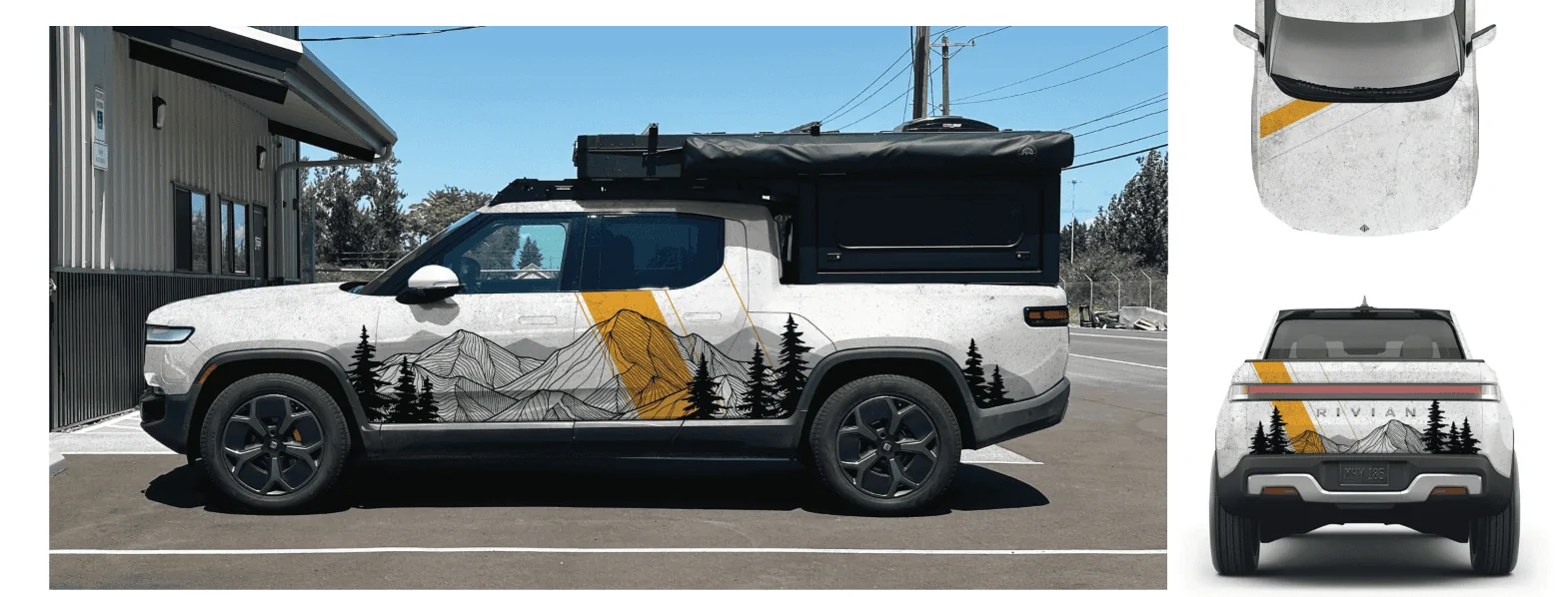 Rivian R1T R1S Wrapping my Rivian 1695754744938-png
