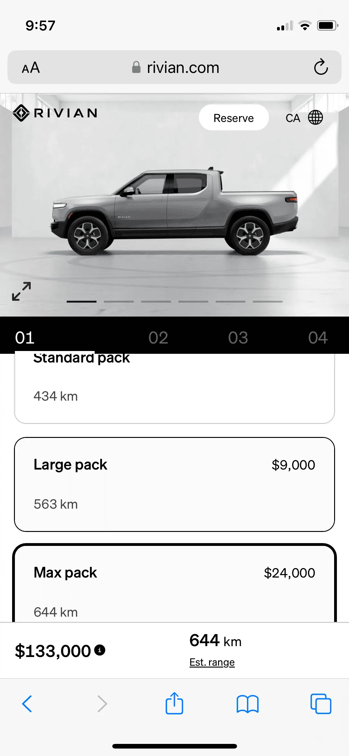 Rivian R1T R1S MAX PACK Dual Motor Performance is delivering! IMG_3456