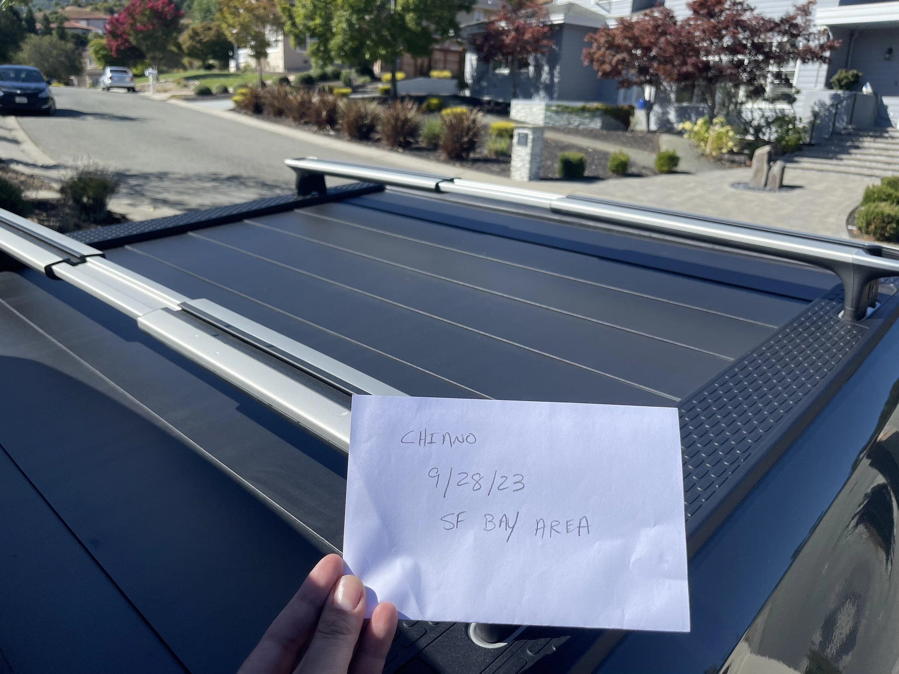 Rivian R1T R1S FS crossbars with keys bay area IMG_6458