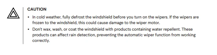 Rivian R1T R1S R1S Wipers chattering after RianX 1696306188159