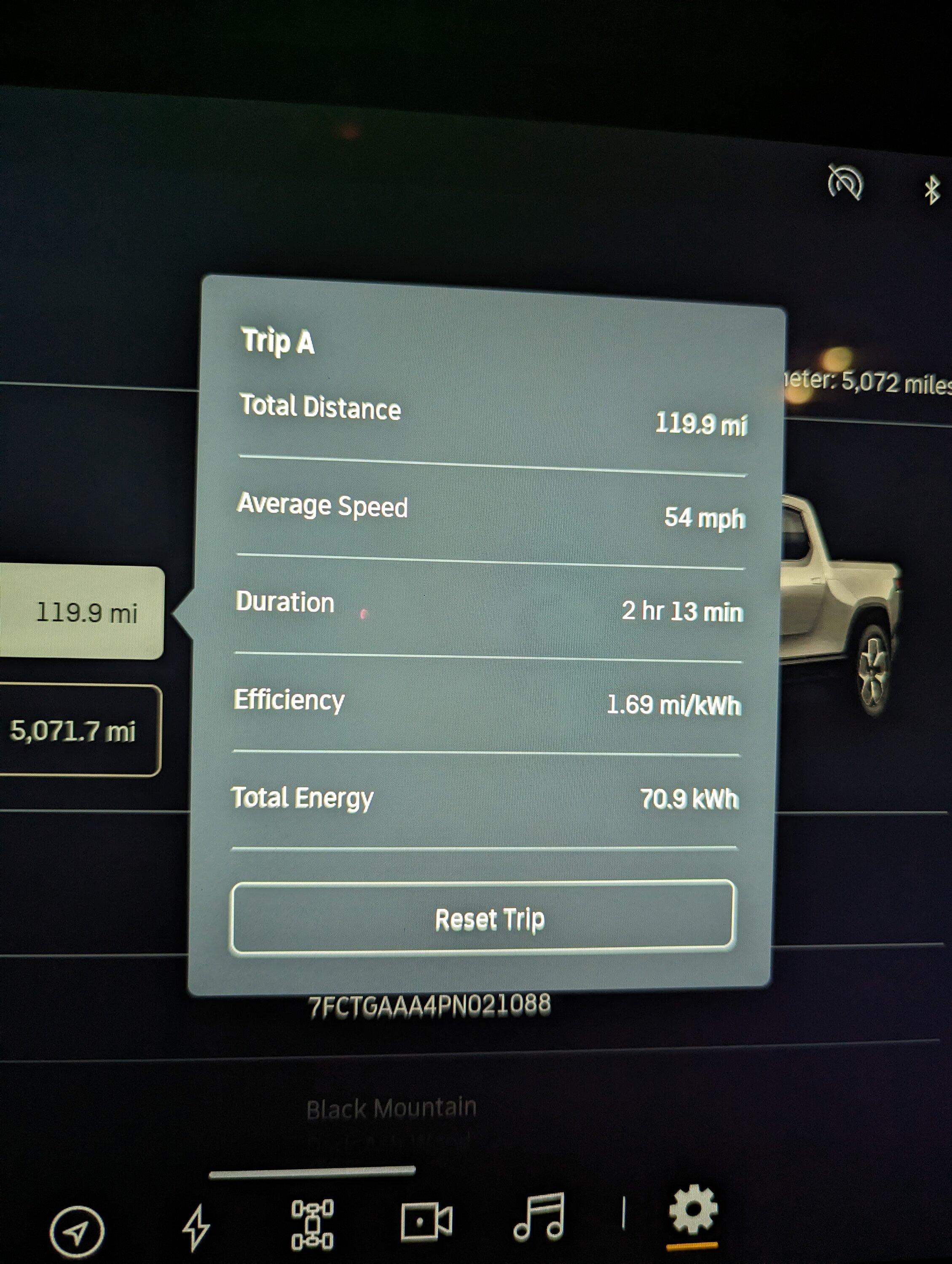 Rivian R1T R1S Towing + Efficiency: Please post your experience! PXL_20230930_093854073