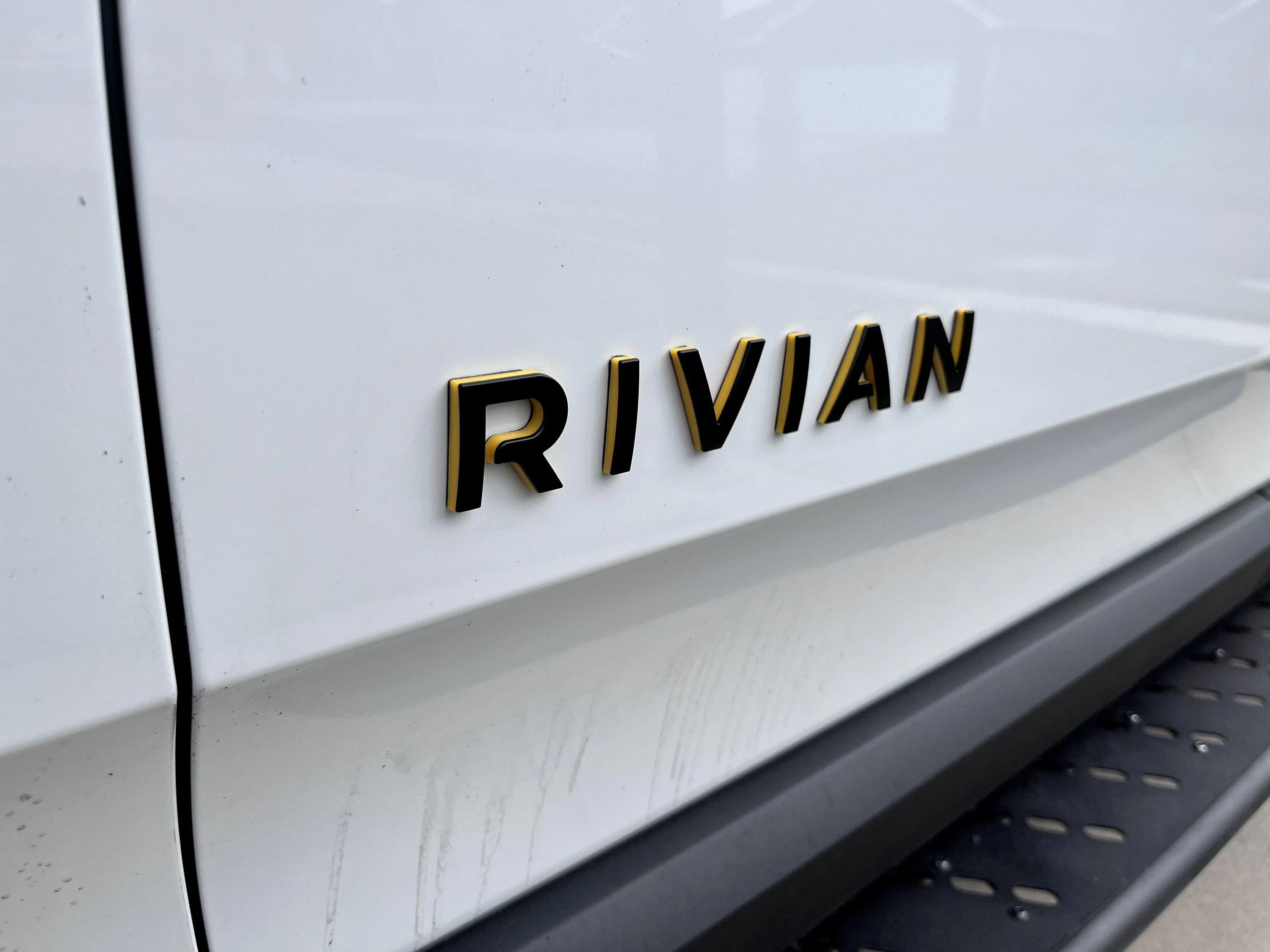 Rivian R1T R1S Black Rivian Badges and Sunshade from Abstract Ocean IMG_3450