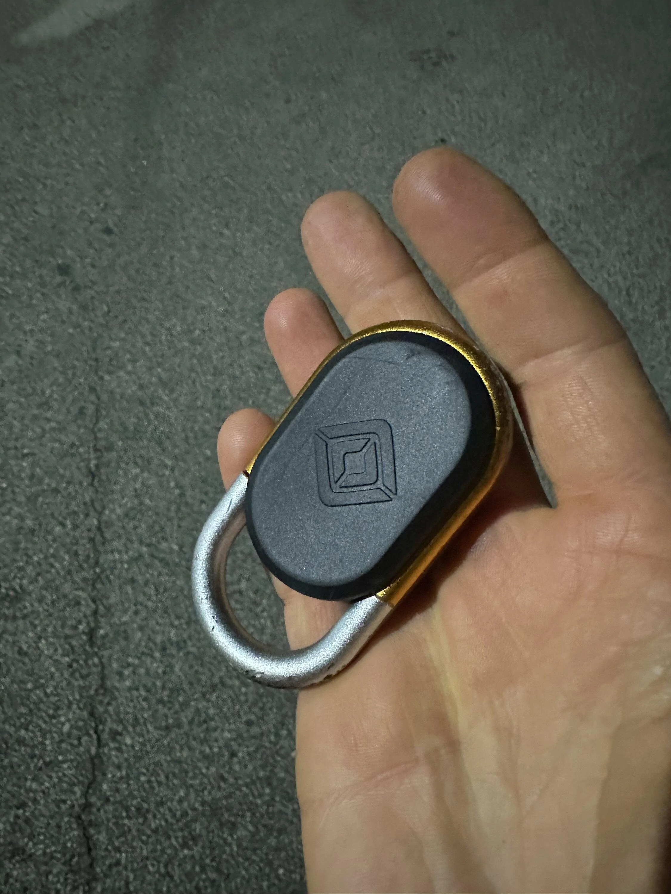Rivian R1T R1S Garbage disposal eat my key IMG_0525