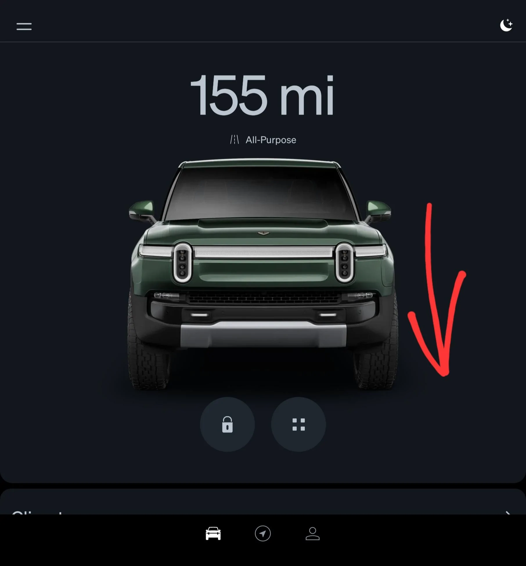 Rivian R1T R1S Find your vehicle function in Rivian App? Screenshot_20231005_215856_Rivian