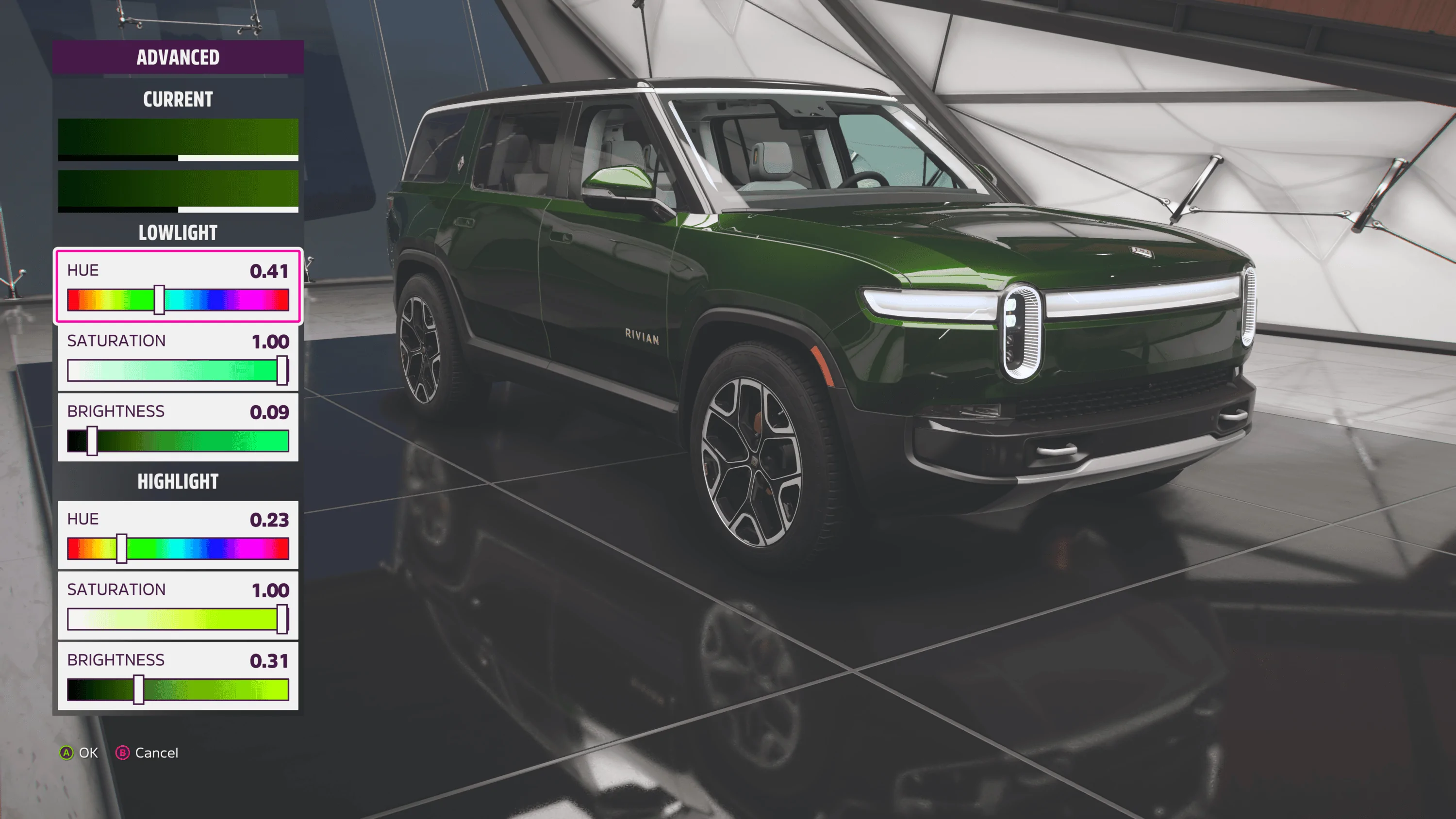 Rivian R1T R1S Welcome to the Forza Horizon Festival, @Rivian  -- RJ: "So cool!!" 20231006_130952215_iOS