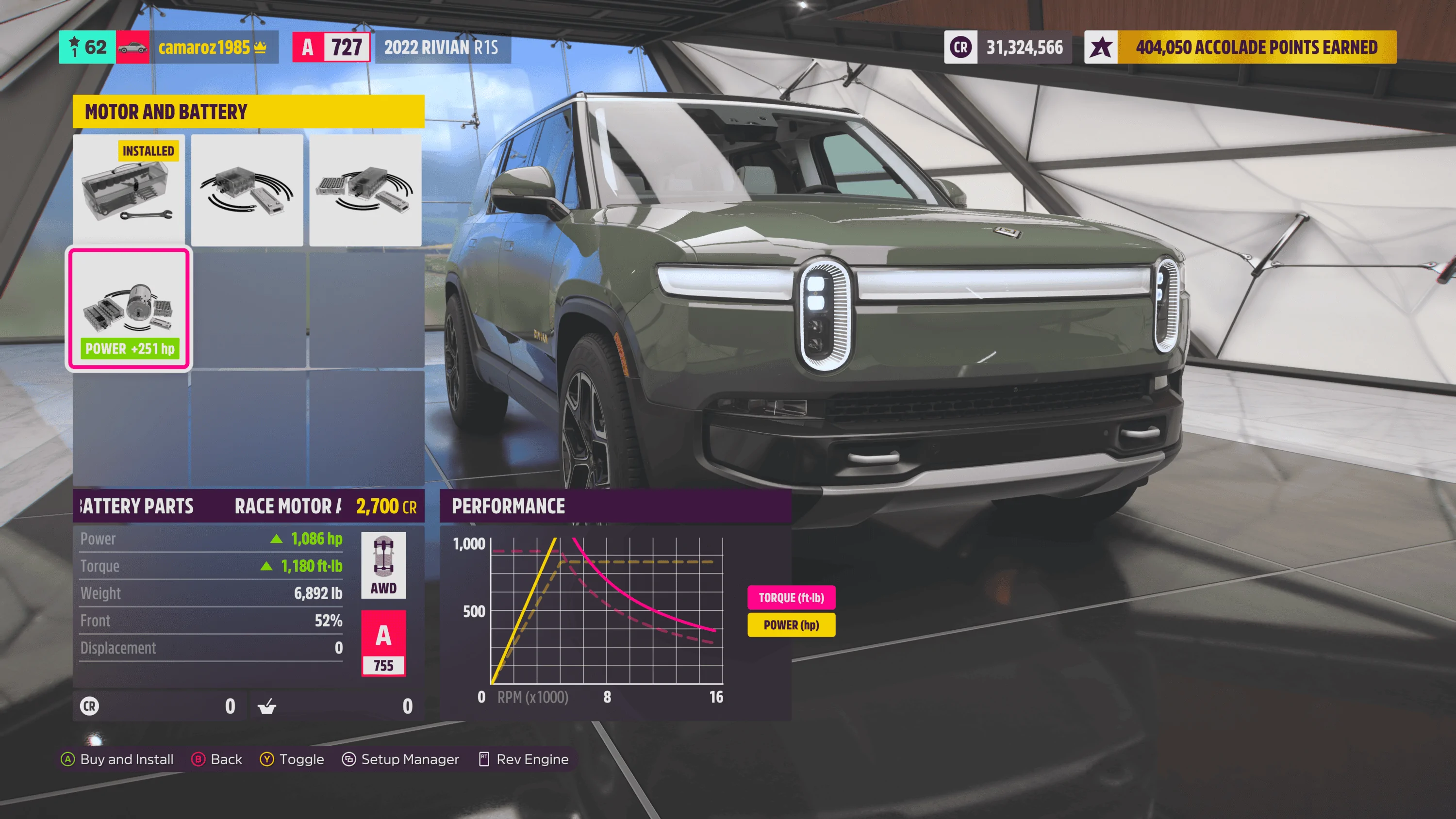 Rivian R1T R1S Welcome to the Forza Horizon Festival, @Rivian  -- RJ: "So cool!!" 20231006_131039637_iOS