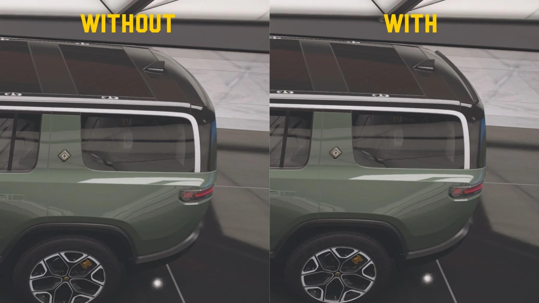 Rivian R1T R1S Welcome to the Forza Horizon Festival, @Rivian  -- RJ: "So cool!!" 20231006_132723186_iOS