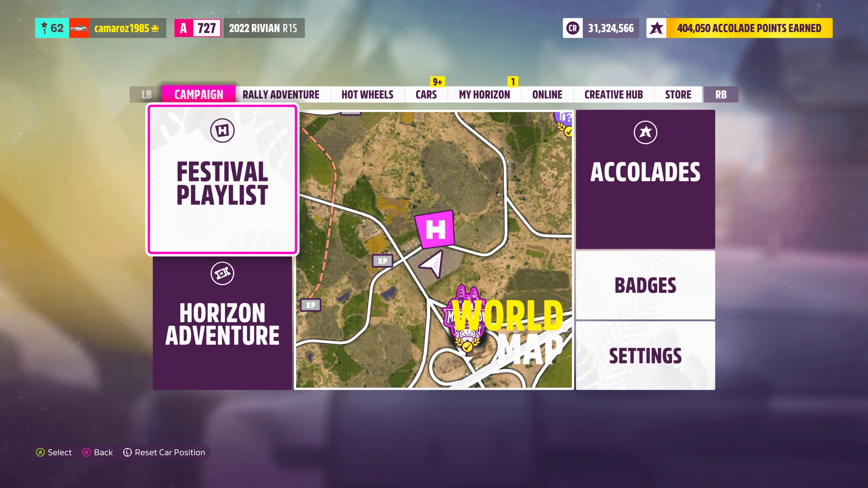 Rivian R1T R1S Welcome to the Forza Horizon Festival, @Rivian  -- RJ: "So cool!!" 20231006_131100200_iOS