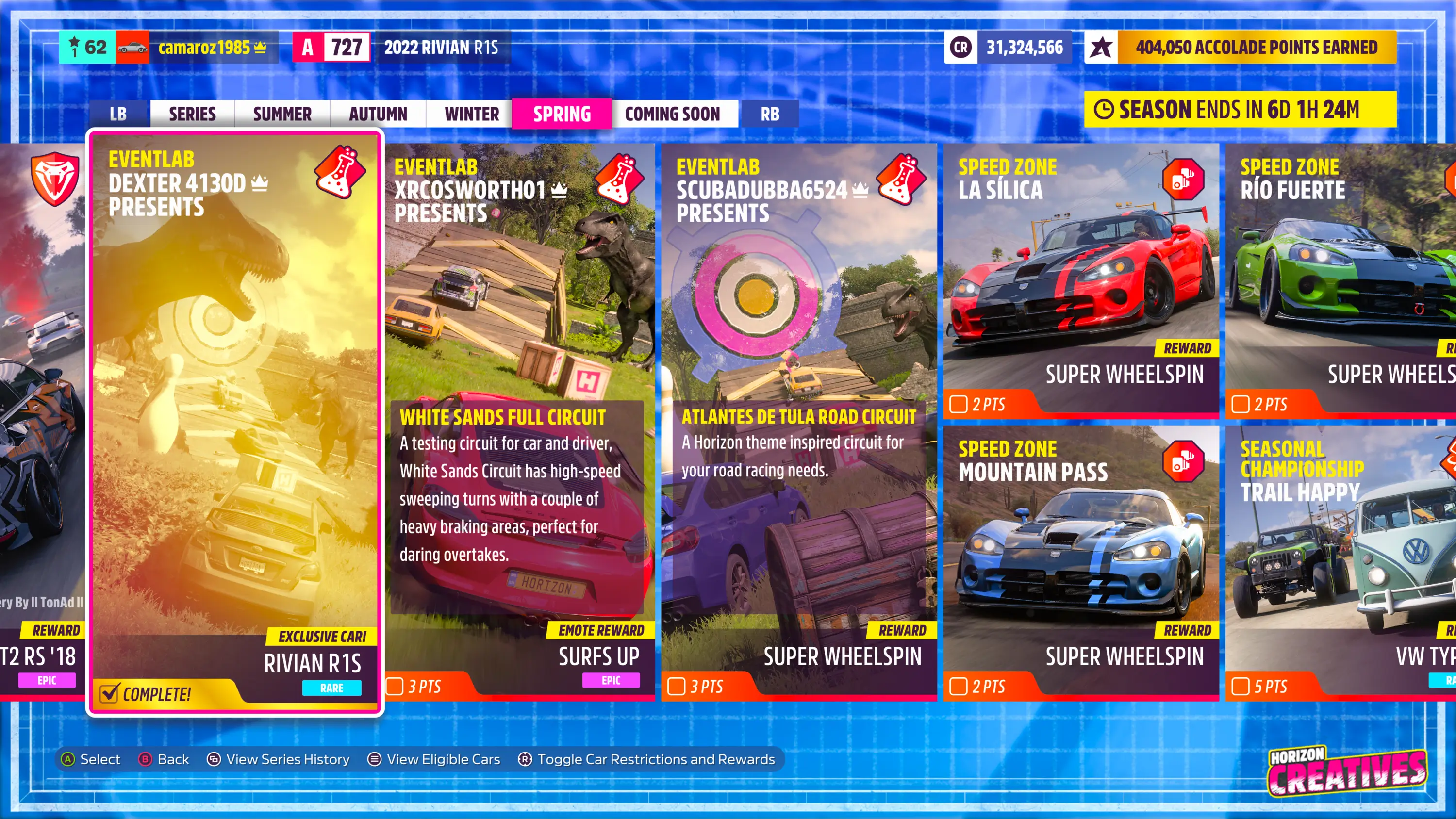 Rivian R1T R1S Welcome to the Forza Horizon Festival, @Rivian  -- RJ: "So cool!!" 20231006_131107025_iOS