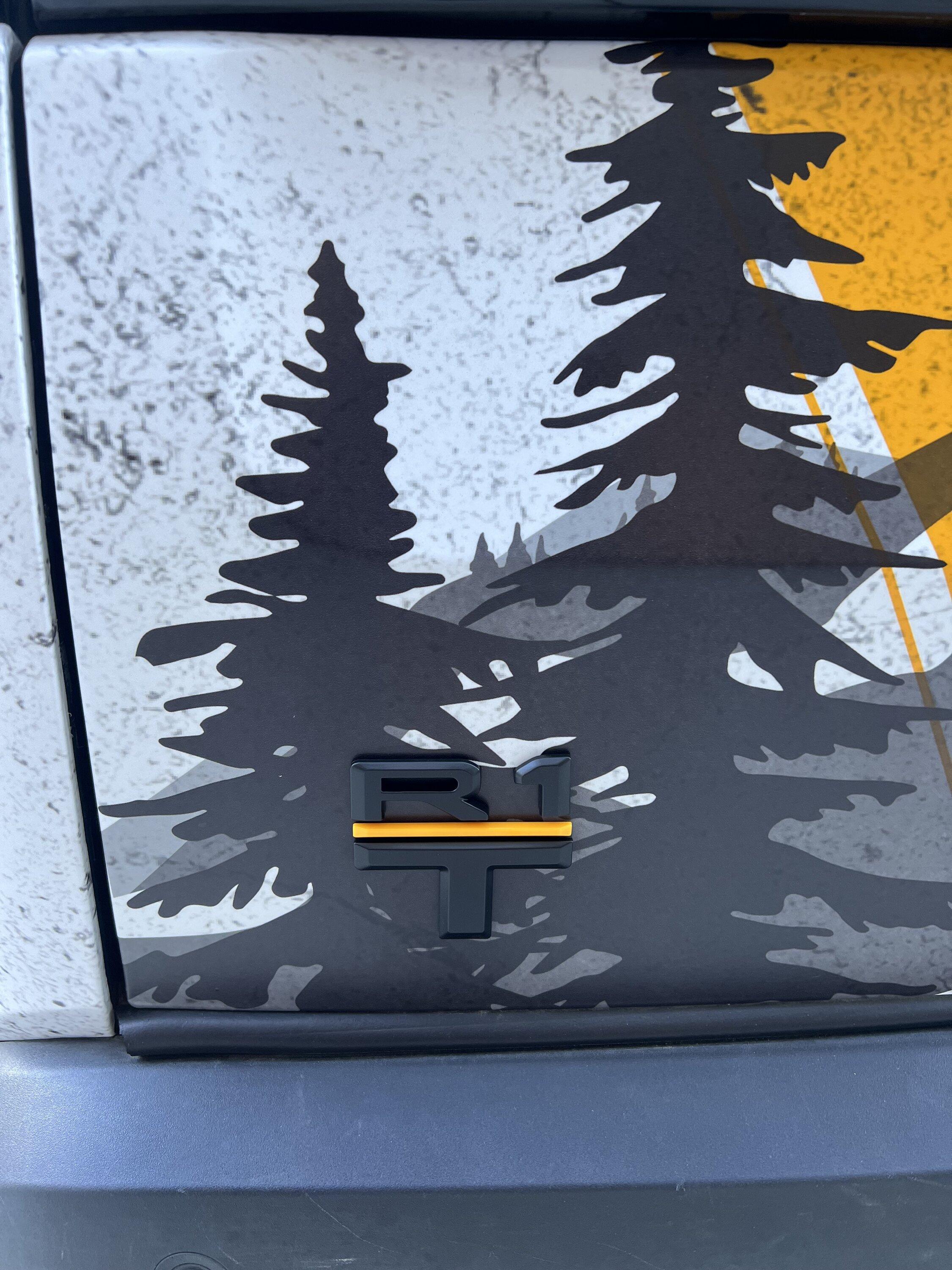 Rivian R1T R1S Custom design wrap on my R1T IMG_5226