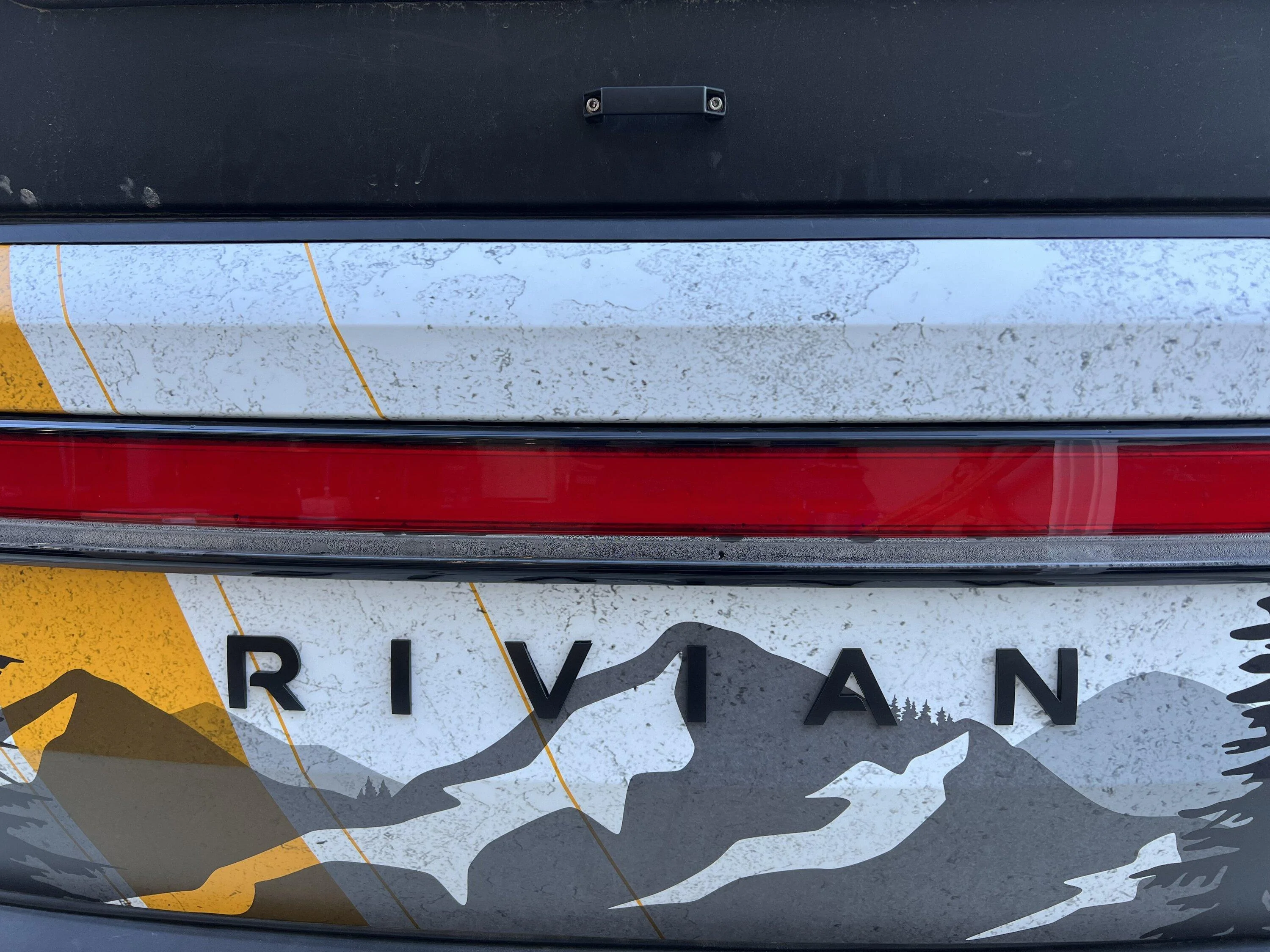 Rivian R1T R1S Custom design wrap on my R1T IMG_5225