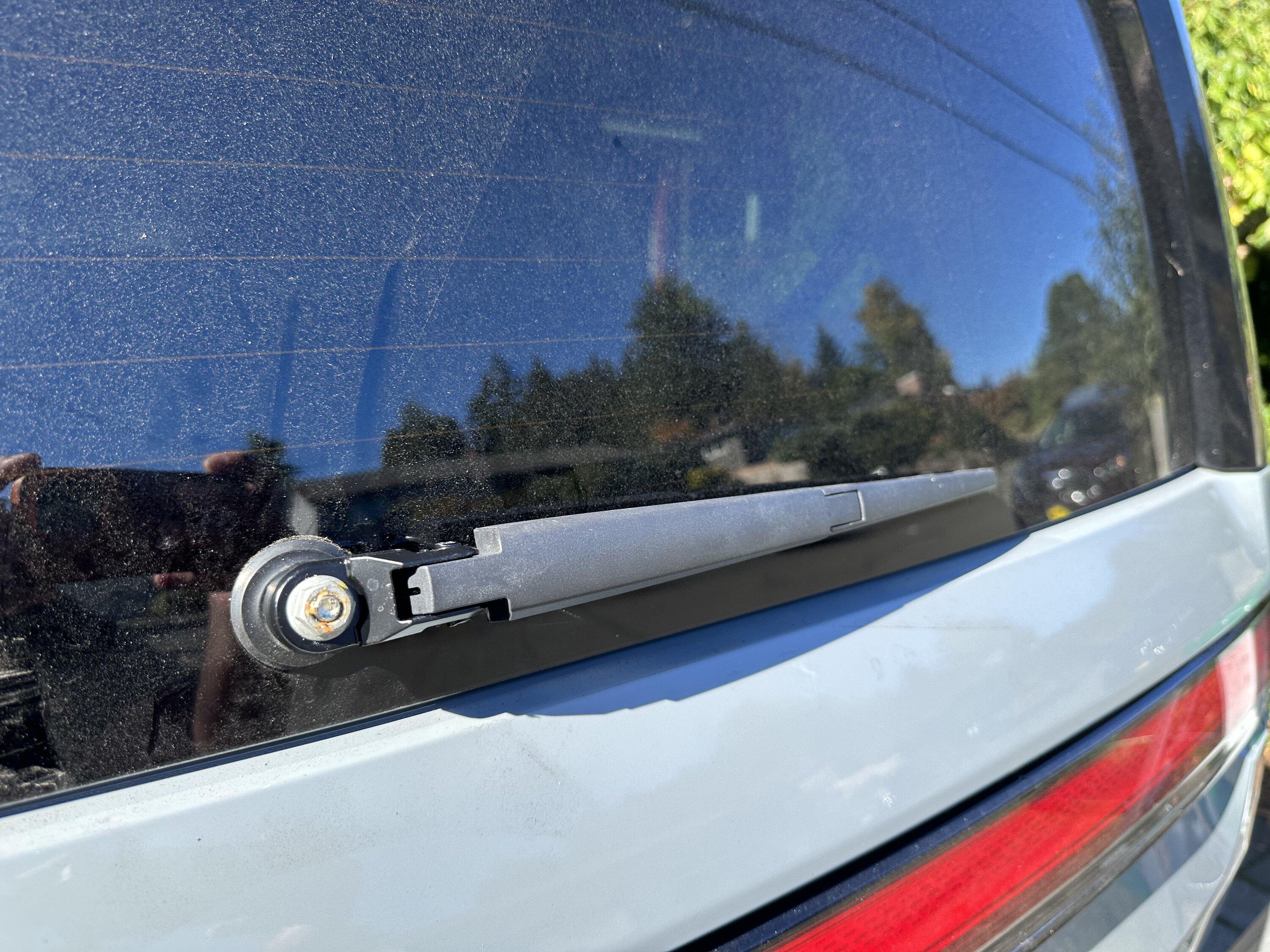 Rivian R1T R1S How to fix my rear wiper? IMG_1906 3