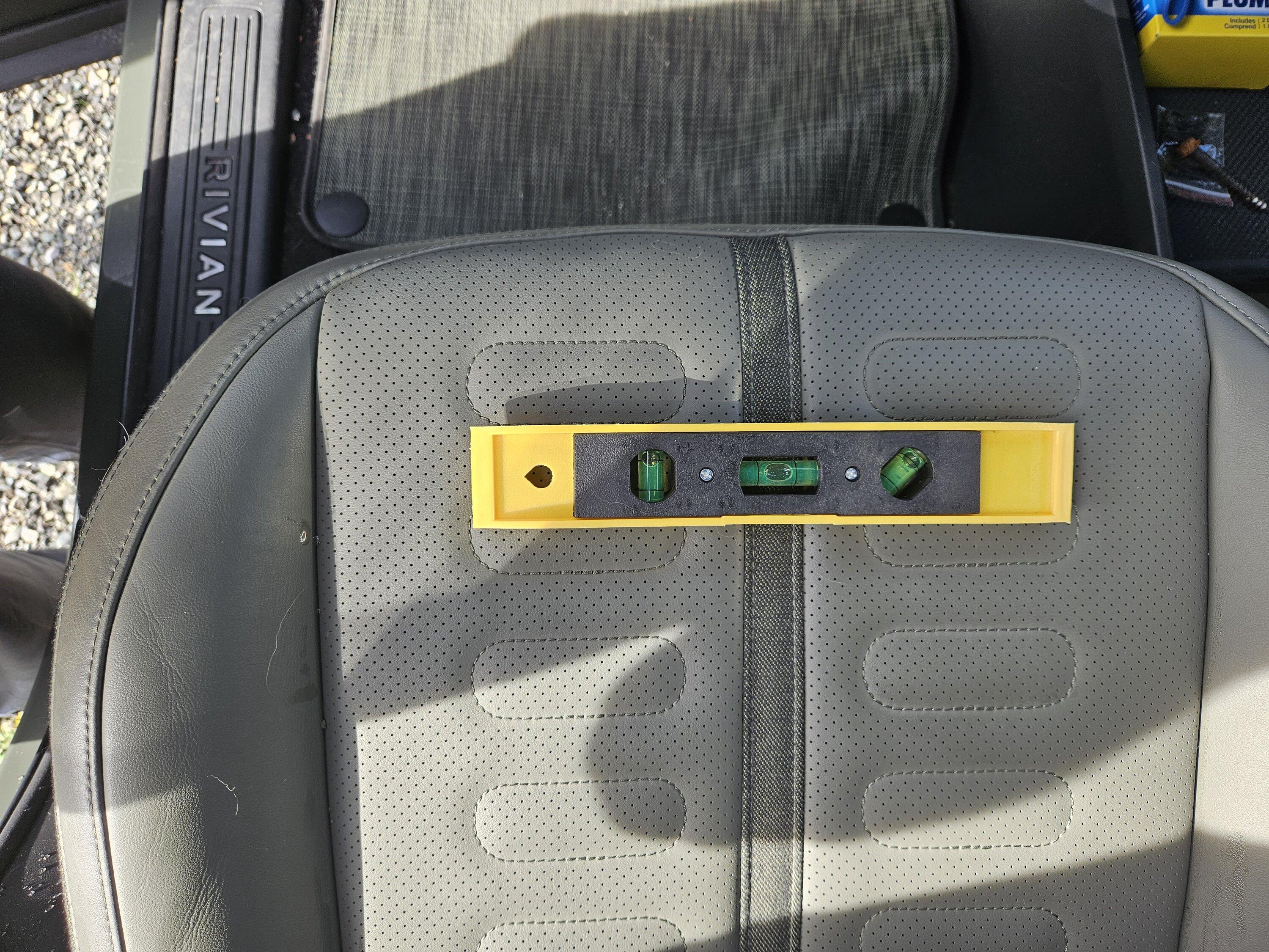 Rivian R1T R1S Seat support - back issues - Bad seat? 20231008_112724