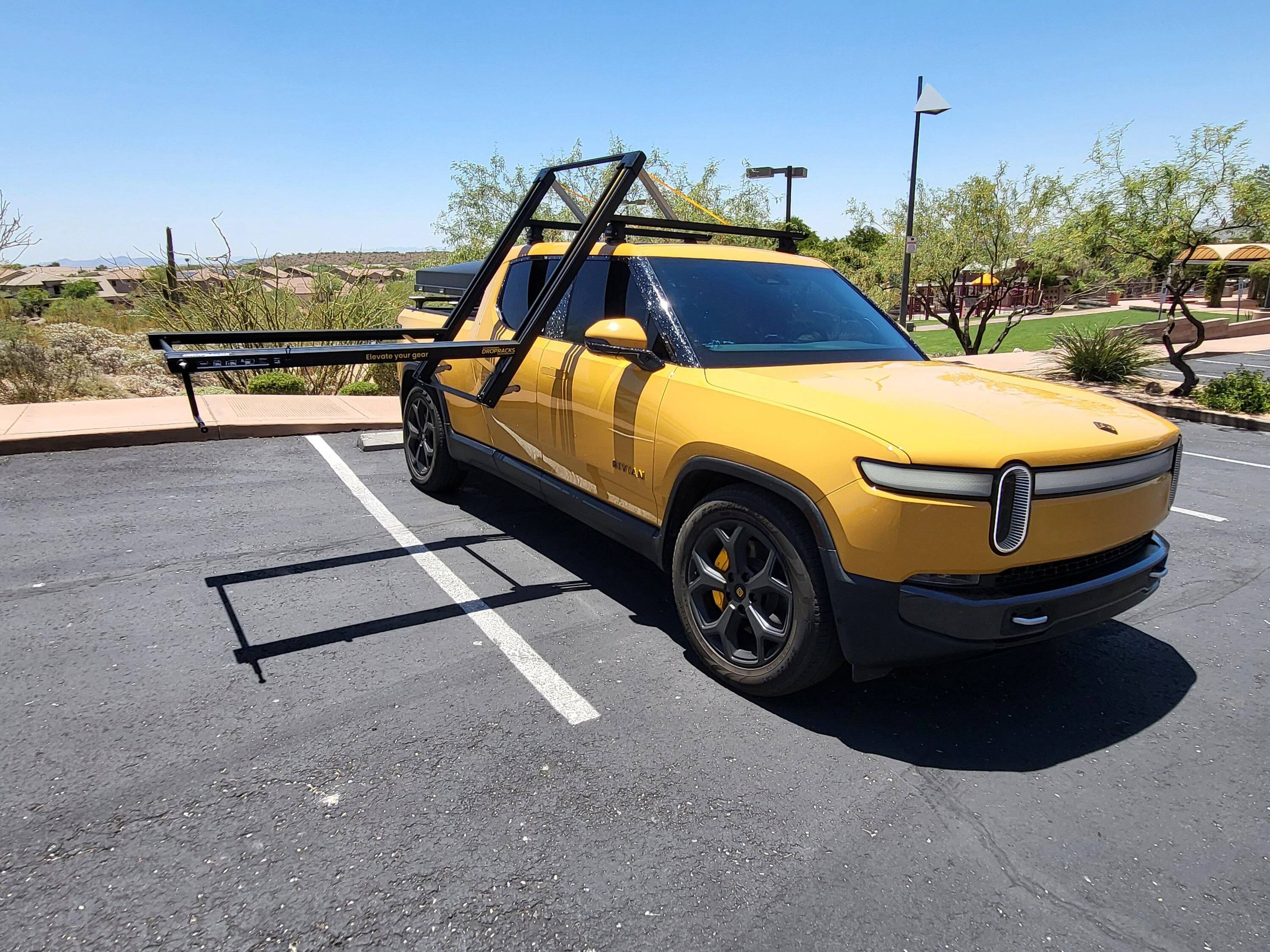 Rivian R1T R1S Dropracks Installed 20230705_121955