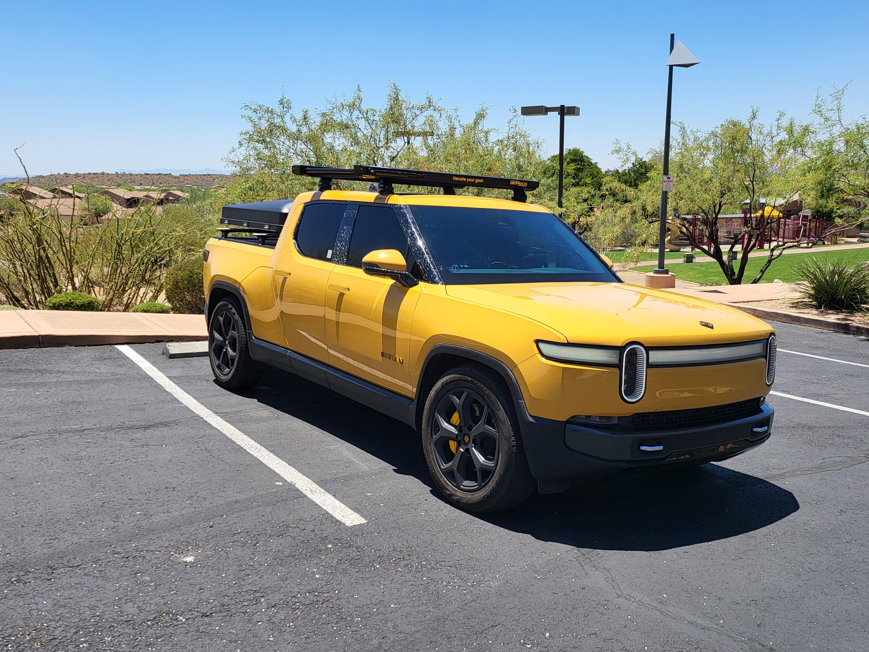 Rivian R1T R1S Dropracks Installed 20230705_121838
