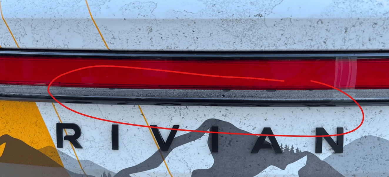 Rivian R1T R1S Custom design wrap on my R1T 1696878429796