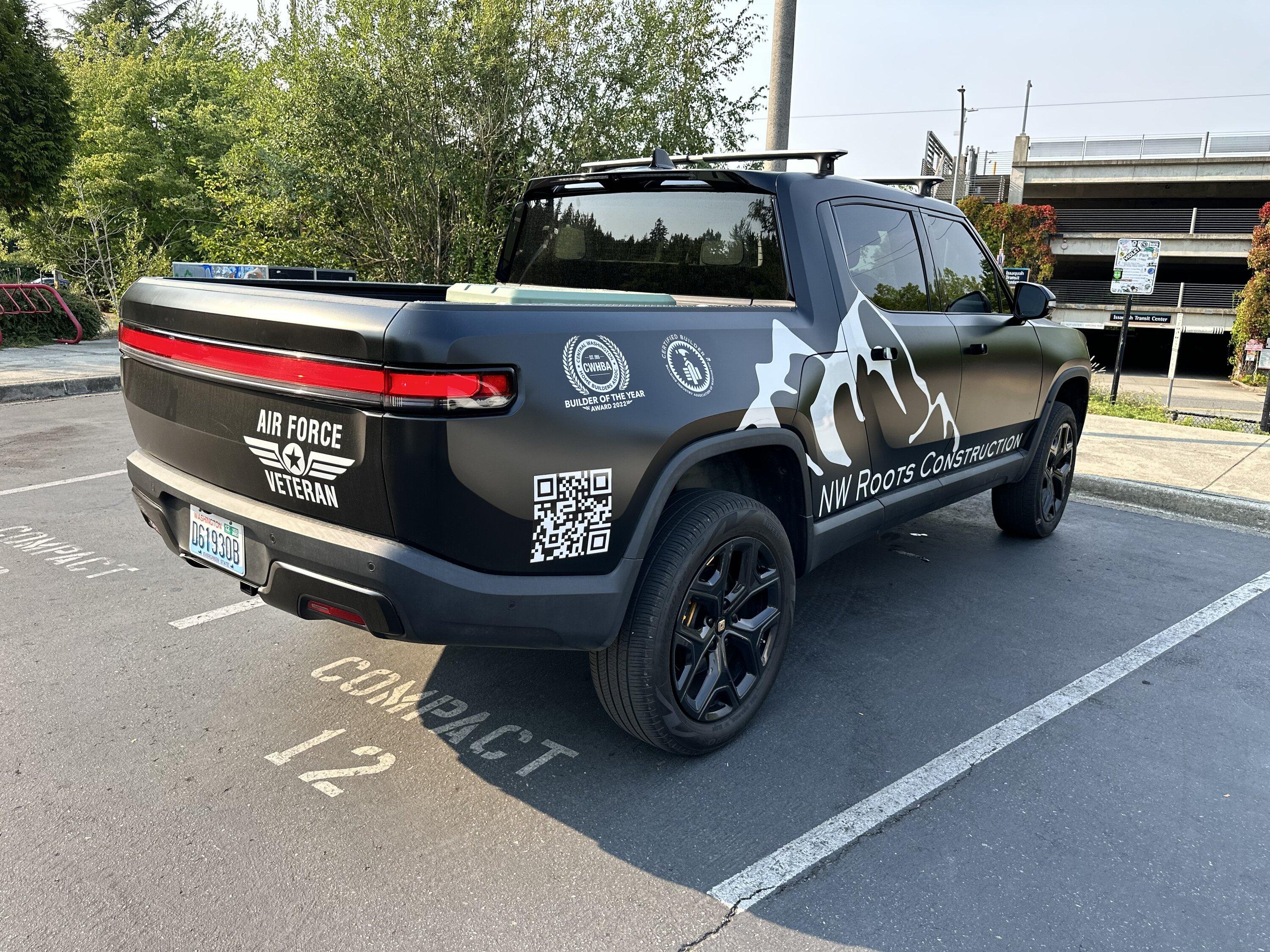 Matte wrap gang! Let's see photos of your matte Rivian R1T & R1S | Page ...