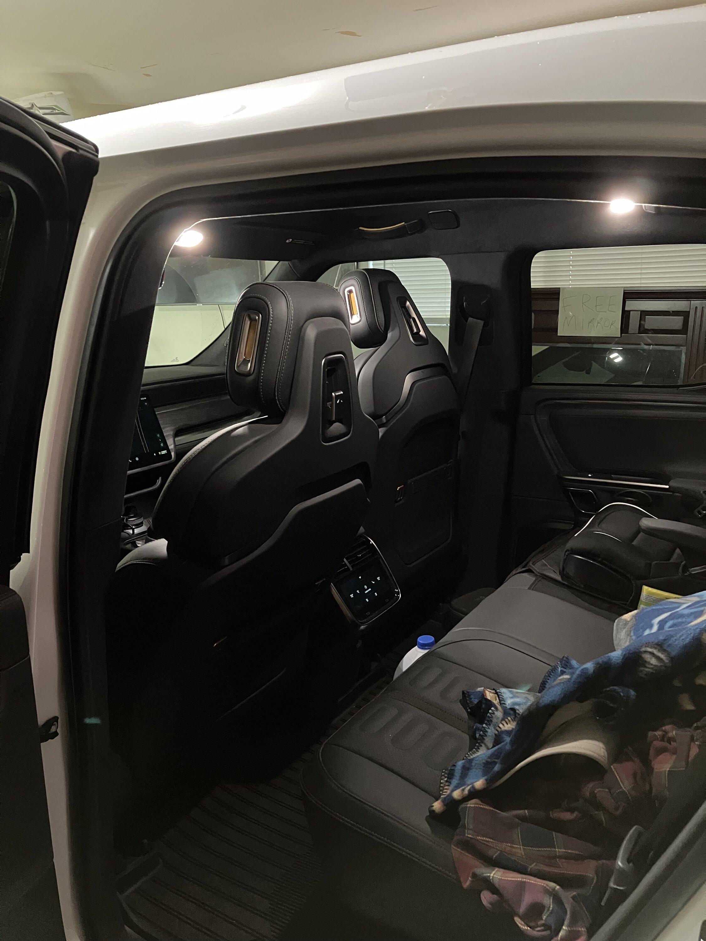 Rivian R1T R1S Driver seat reclined too far? 7B21E098-64DF-4760-B2B3-8FA465DC2D87