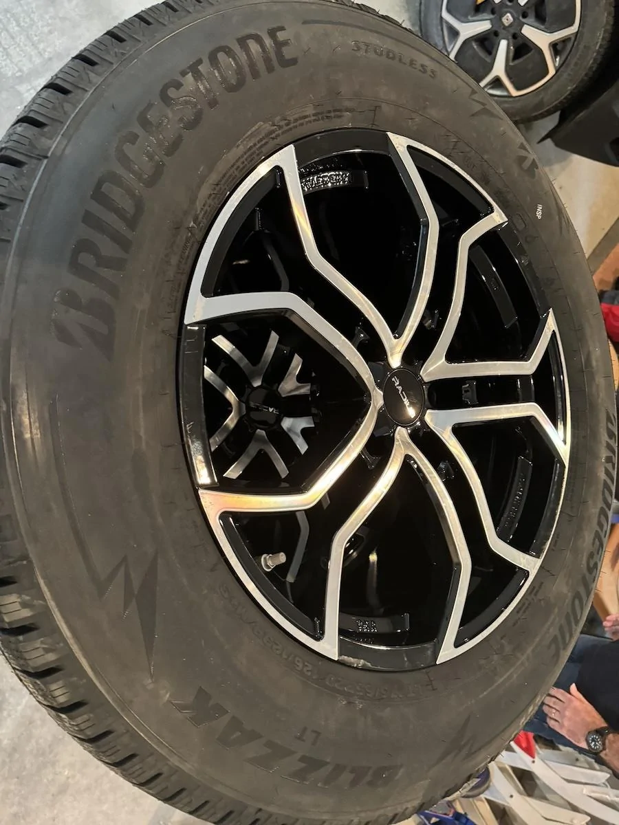 Rivian R1T R1S Ordered new 20” wheel with +48mm offset from Tirerack RadiusWI35-1