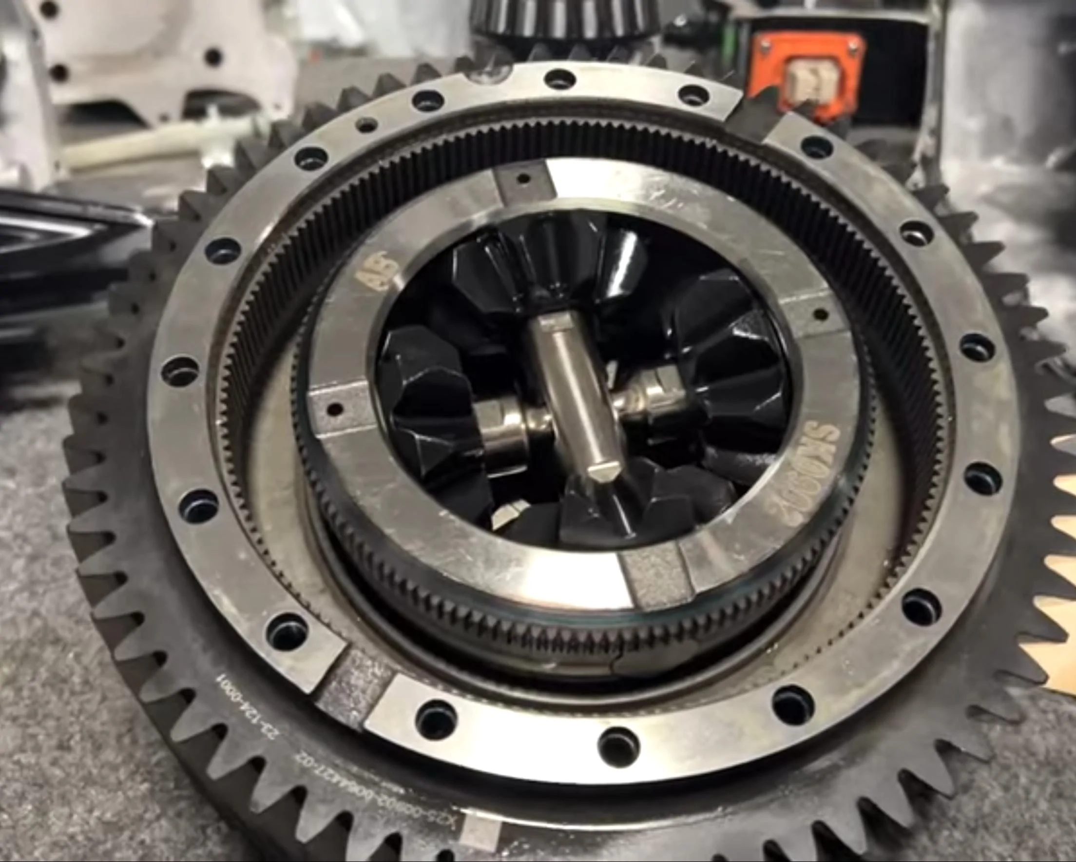 Rivian R1T R1S Hell's Gate in my R1T 2023-08-30 21.58.23