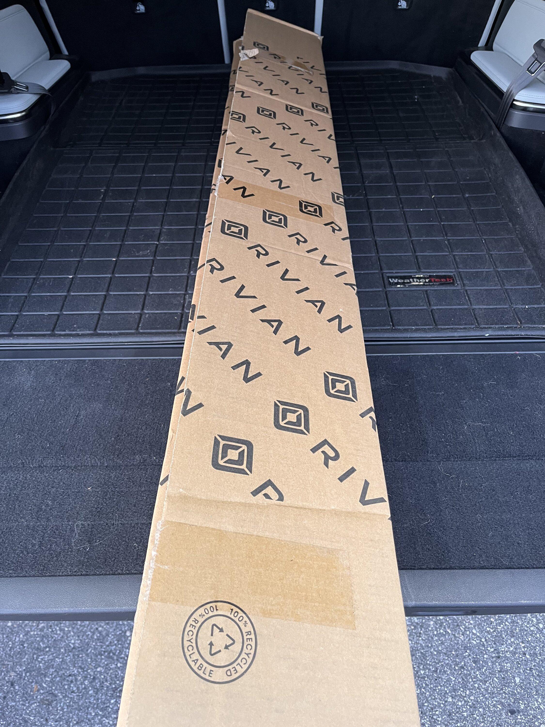 Rivian R1T R1S Cargo Cross Bars For Sale - Vancouver Area IMG_6539