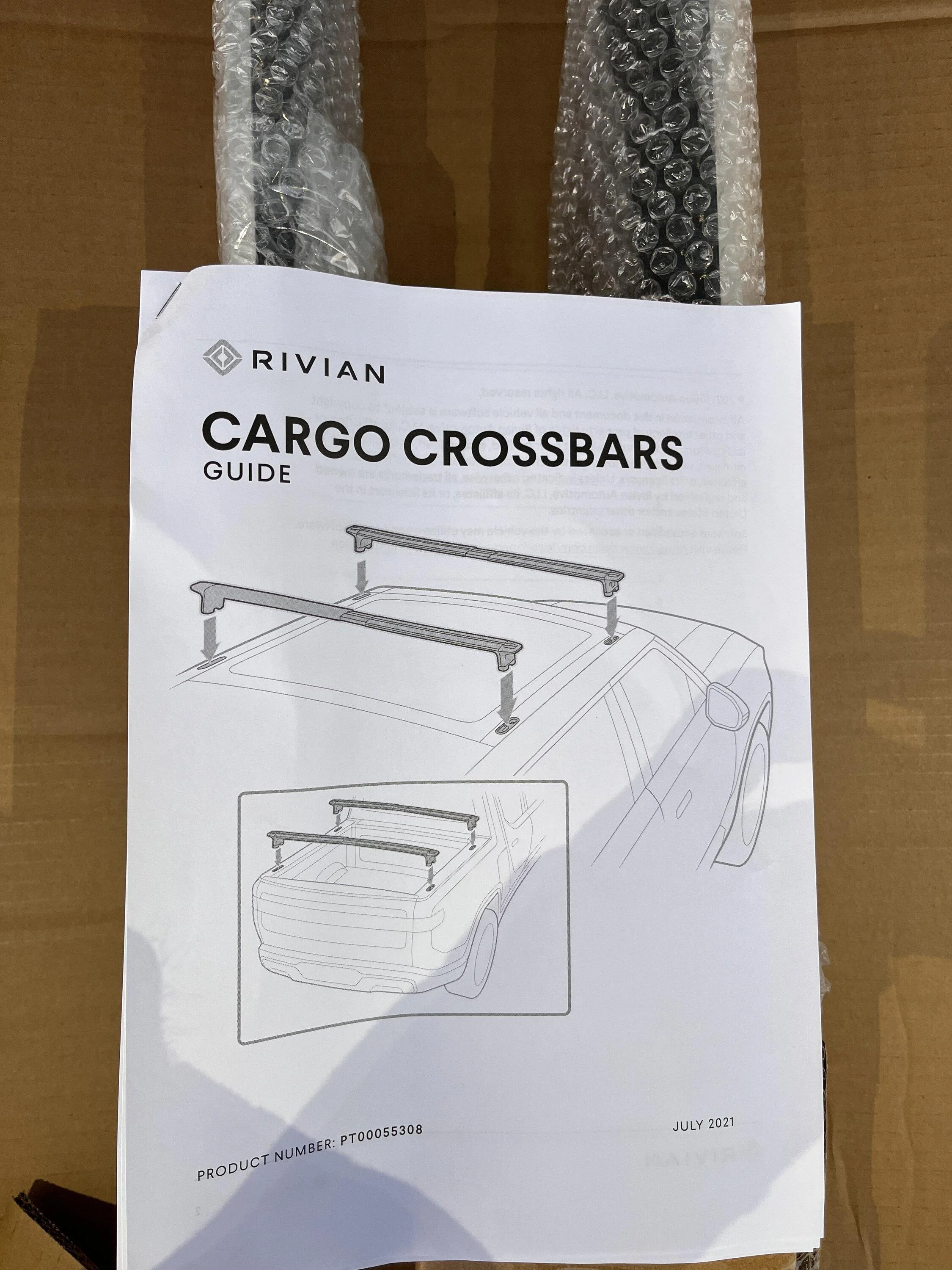 Rivian R1T R1S Cargo Cross Bars For Sale - Vancouver Area IMG_6537